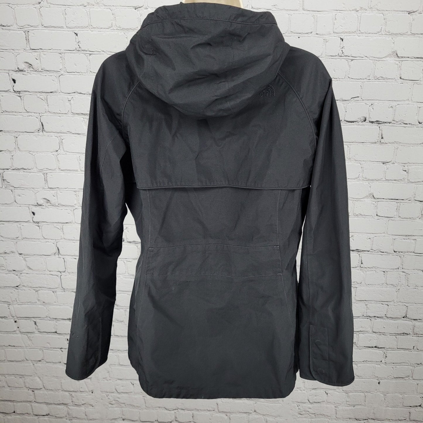 The North Face Black Hooded Full Zip Lightweight Jacket Size Medium M