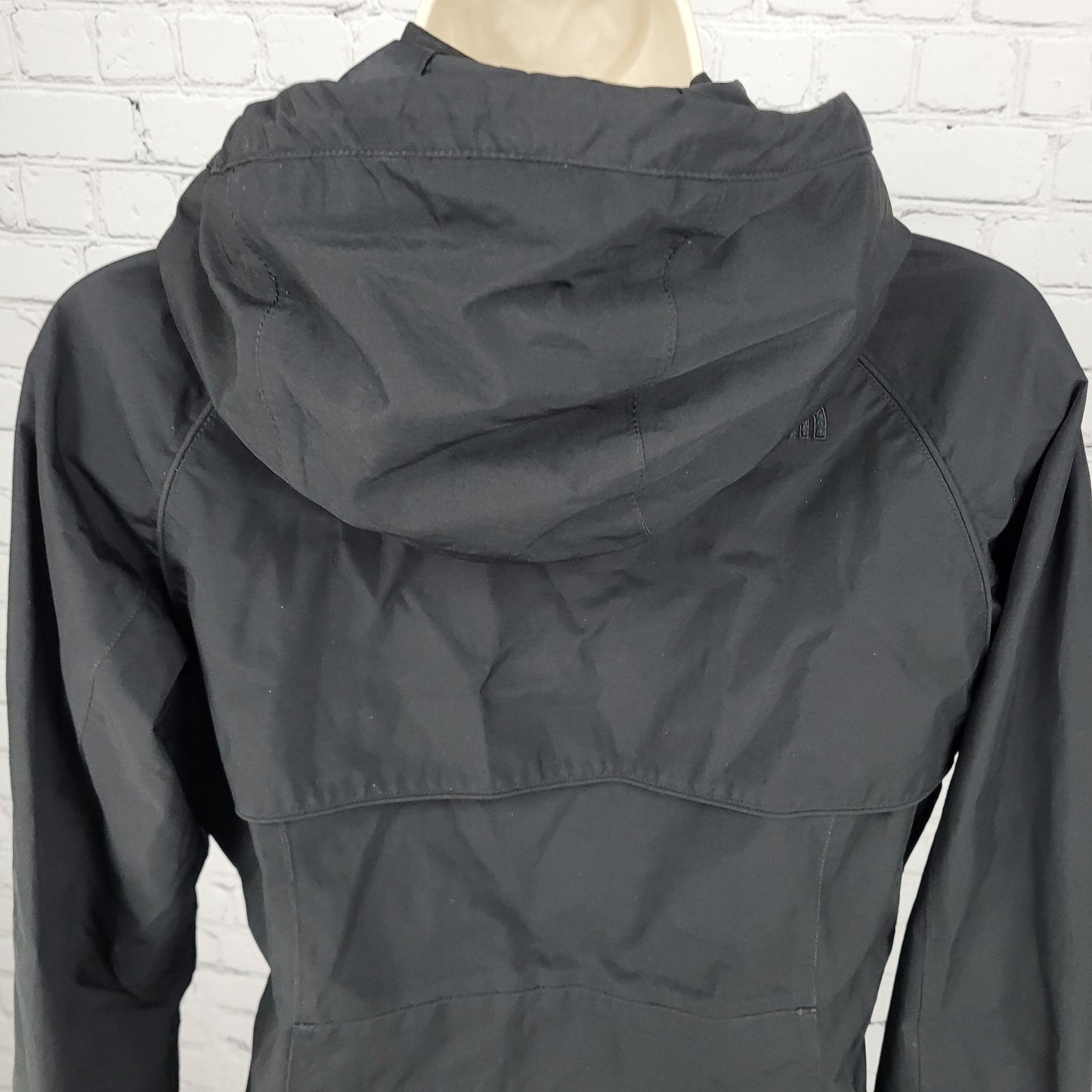 The North Face Black Hooded Full Zip Lightweight Jacket Size Medium M