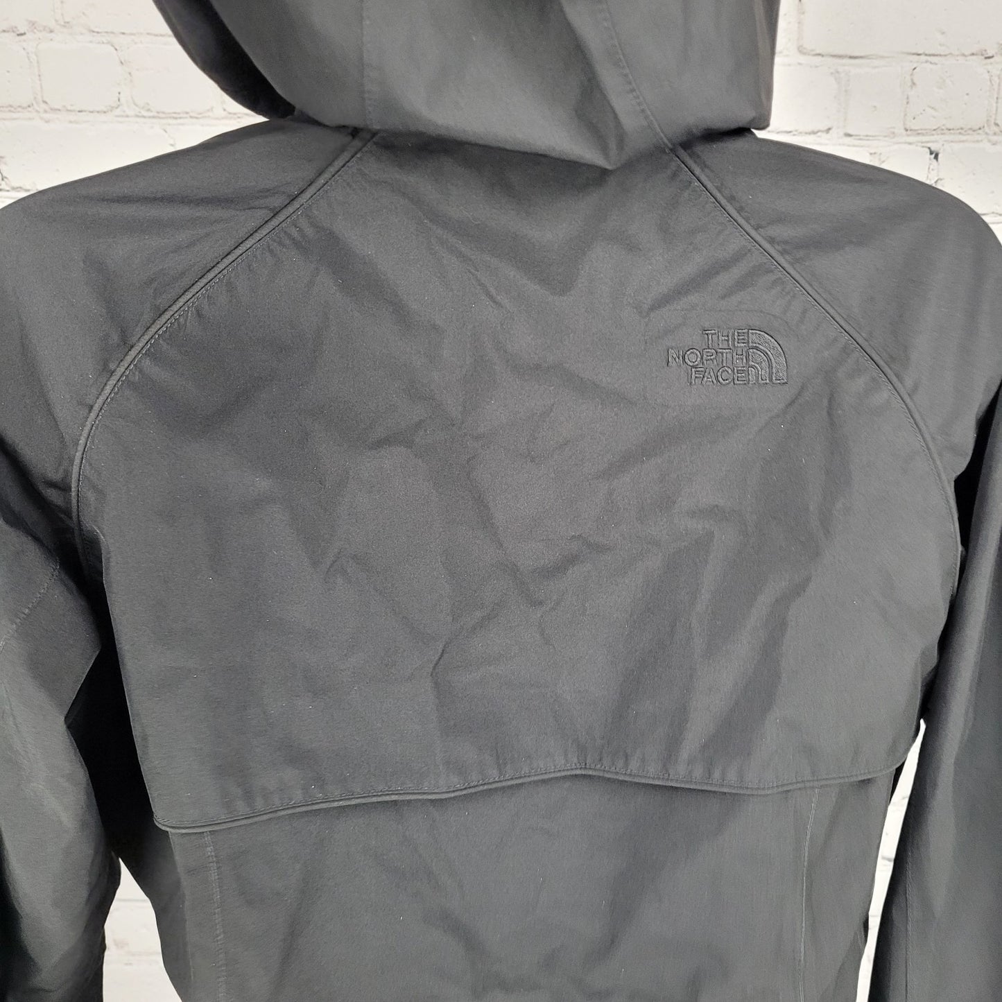 The North Face Black Hooded Full Zip Lightweight Jacket Size Medium M