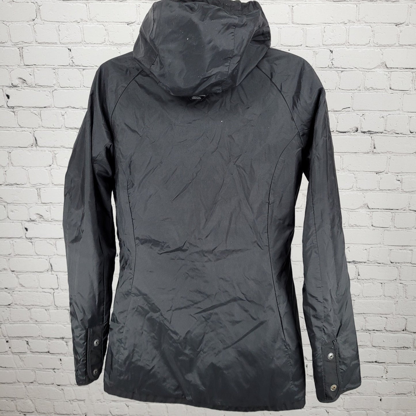 The North Face Black Hooded Full Zip Lightweight Jacket Size Medium M
