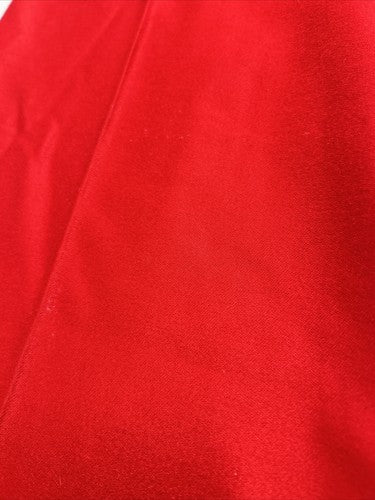VTG Votre Nom Red Tapered High Rise Trousers Pants France Size 8 (27x24.5)