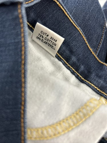 J Brand Straight Leg Mid Rise Dark Wash Denim Women’s Jeans 27 (30 x 30)