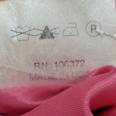 Nicola Pink Buttoned Collarless Lined Formal Suit Jacket Blazer Italy Size 6