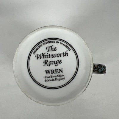 Coffee Mug Flowers The Whitworth Range WREN Fine Bone China England