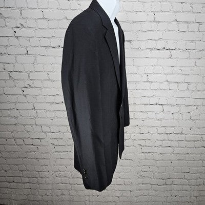 Brooks Brothers Navy 100% Wool Loro Piana Brookwood 2 Button Notch Blazer 42R