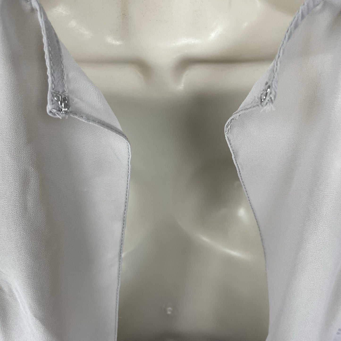 Bill Levkoff Grey Chiffon Sleeveless Padded A Line Prom Maxi Gown Dress Size 4
