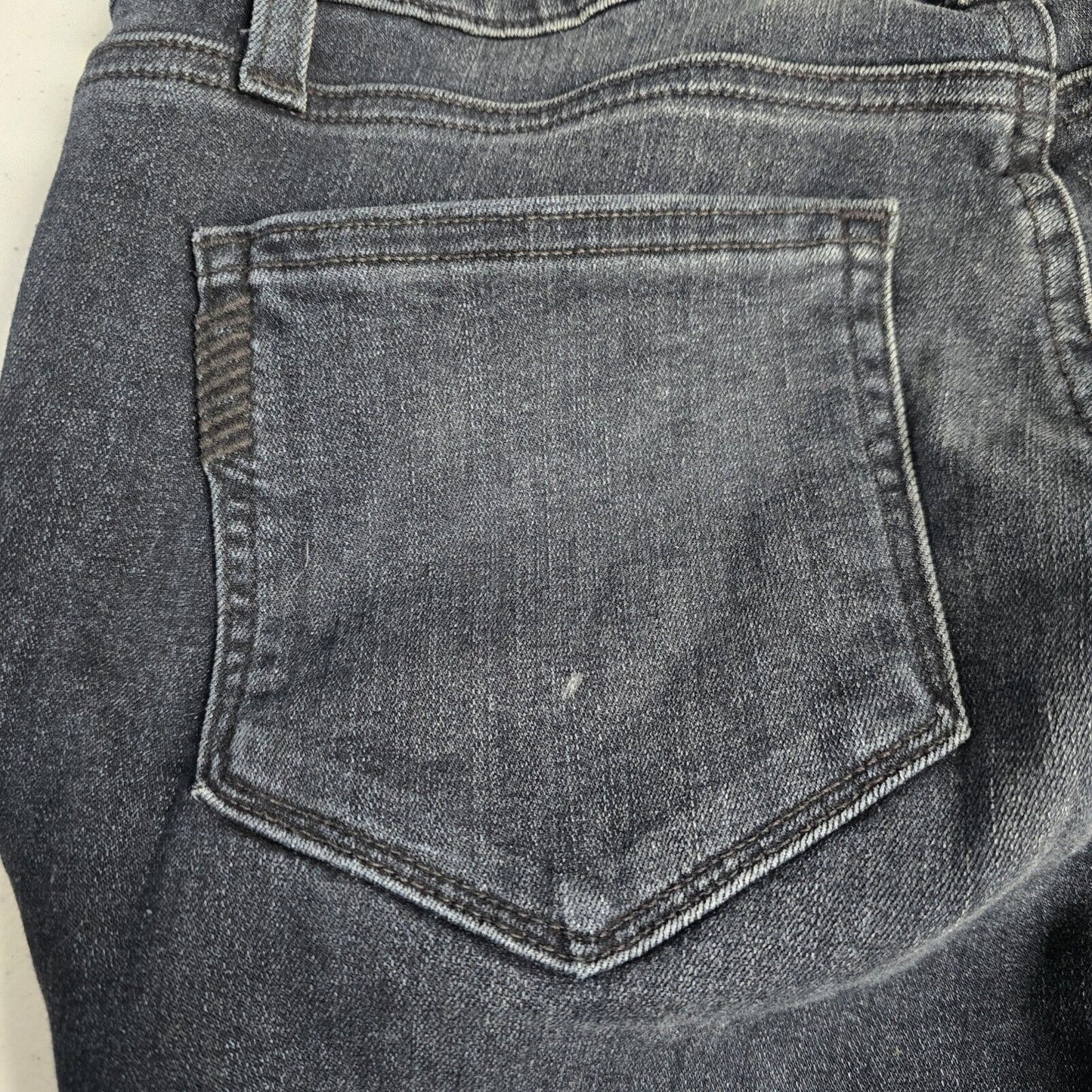 Paige Verdugo Ankle Reed Dark Wash Made In USA Mid Rise Jeans Size 29 (28 X 27)