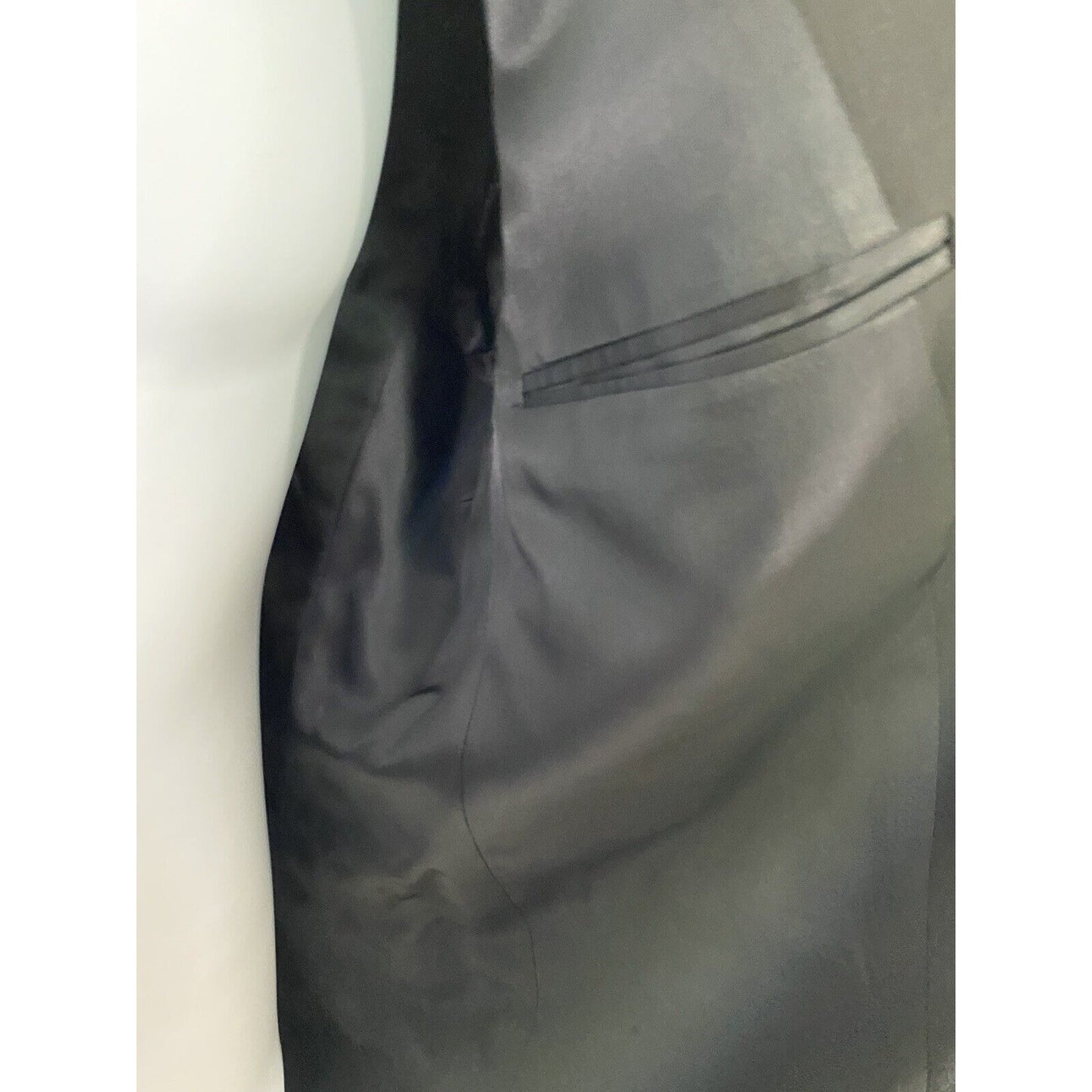 Jos A Bank Black 100% Wool Two Button Jacket Blazer 41R