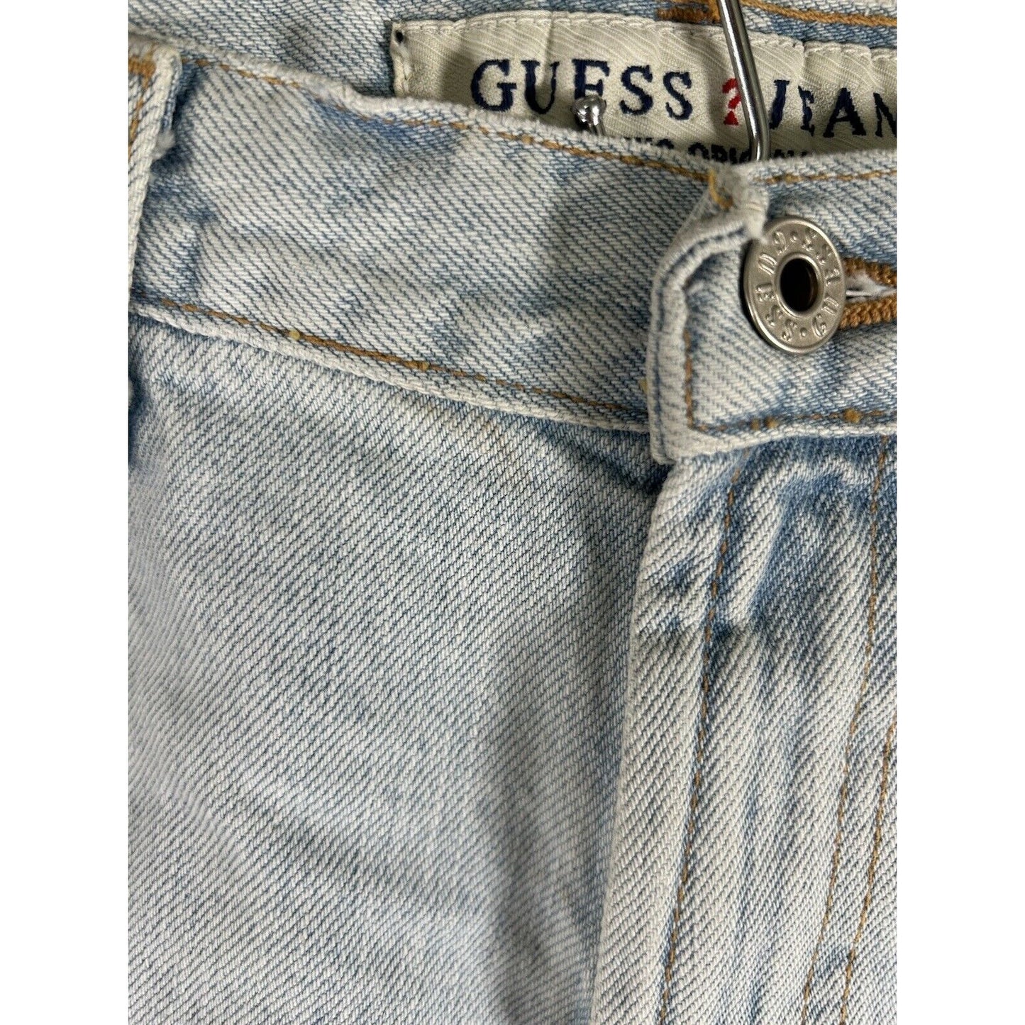 VTG Guess Jeans Authentic Original Design Light Wash Women’s Shorts 29 (28 x 3)