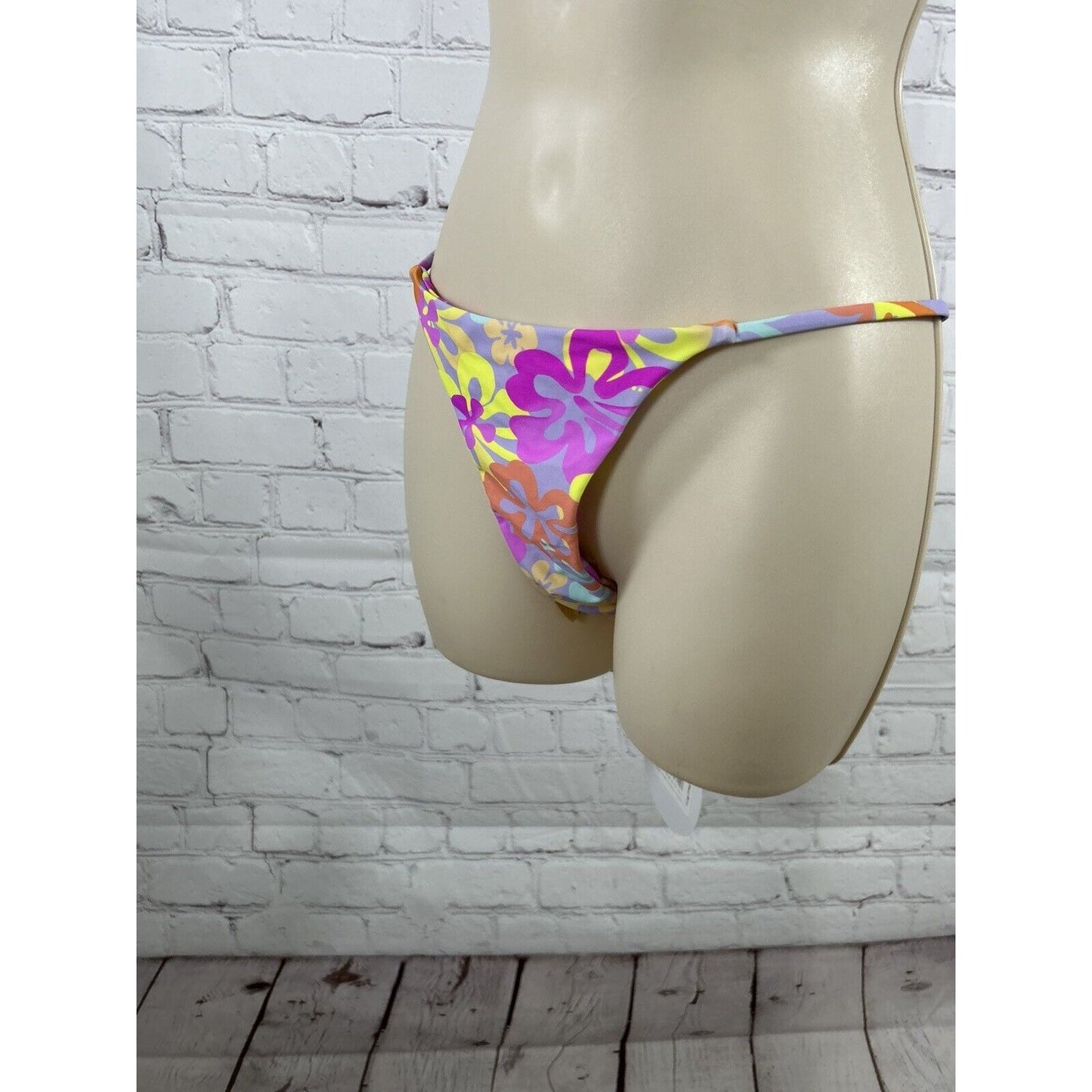 NWT Princess Polly Colorful Floral Maisy Bikini Bottom Women’s Size 6