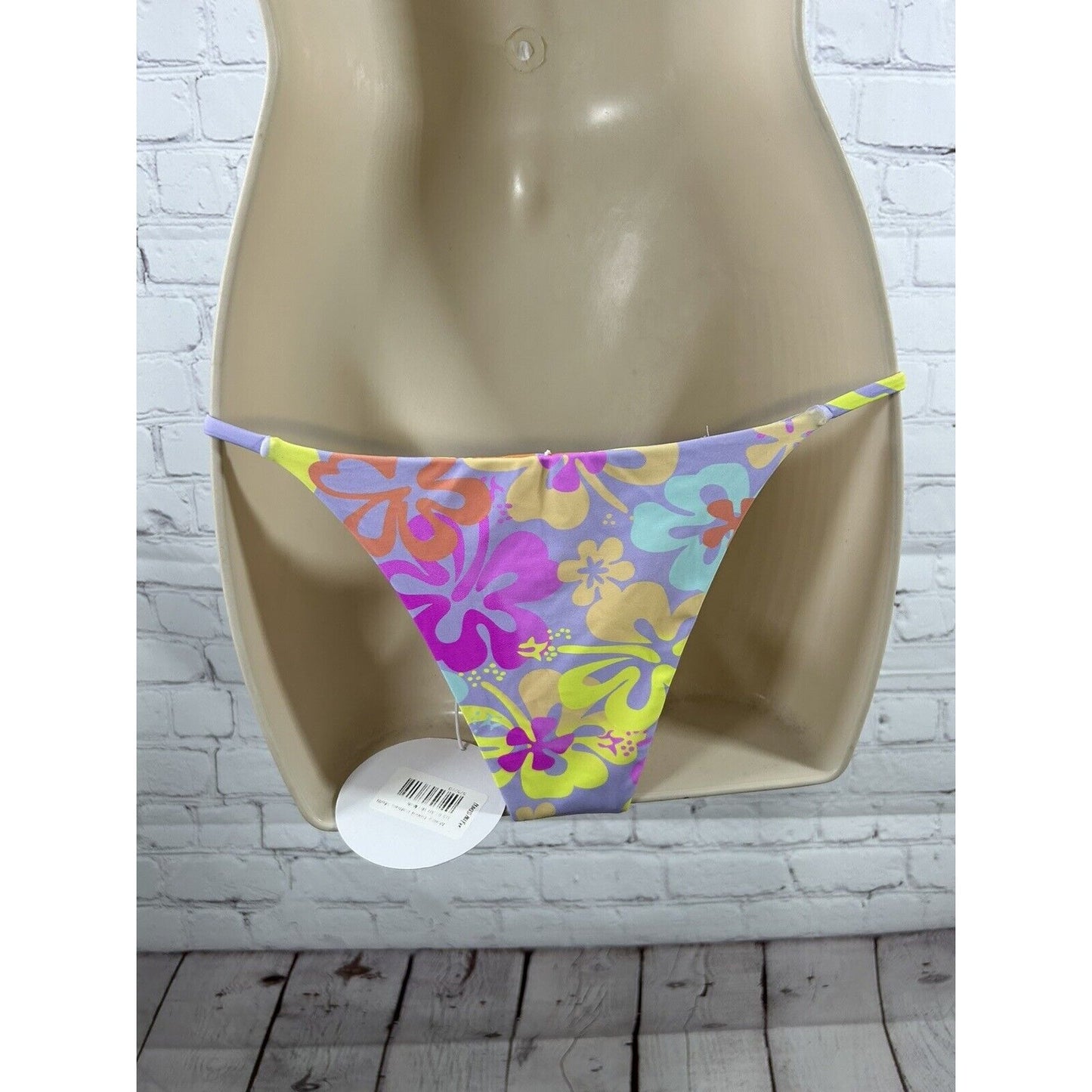 NWT Princess Polly Colorful Floral Maisy Bikini Bottom Women’s Size 6