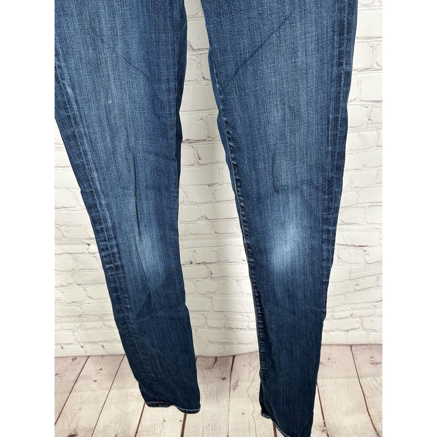 Citizens Of Humanity Ava Low Rise Straight Leg Dark Wash Jeans 25 (27 x 33)