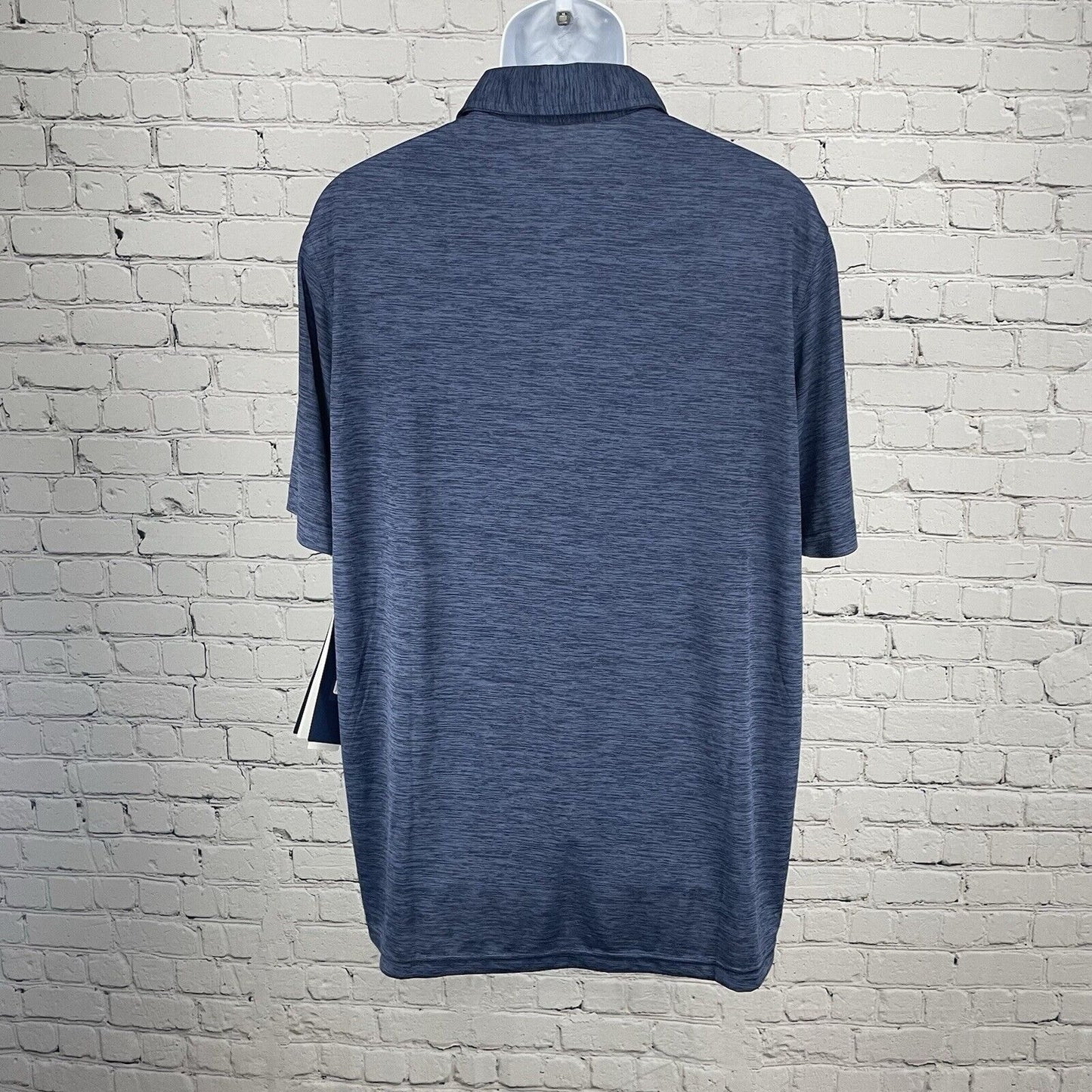 NWT Charles River Blue Hard Iced Tea Button Short Sleeve Collared Shirt Size XL