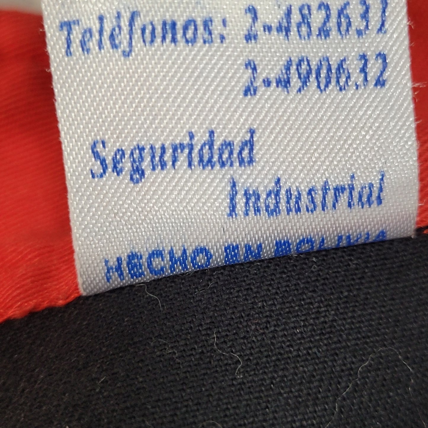 Pinturas Monopol Confecciones Guzman Black Red Snap Painter Coveralls Size XL