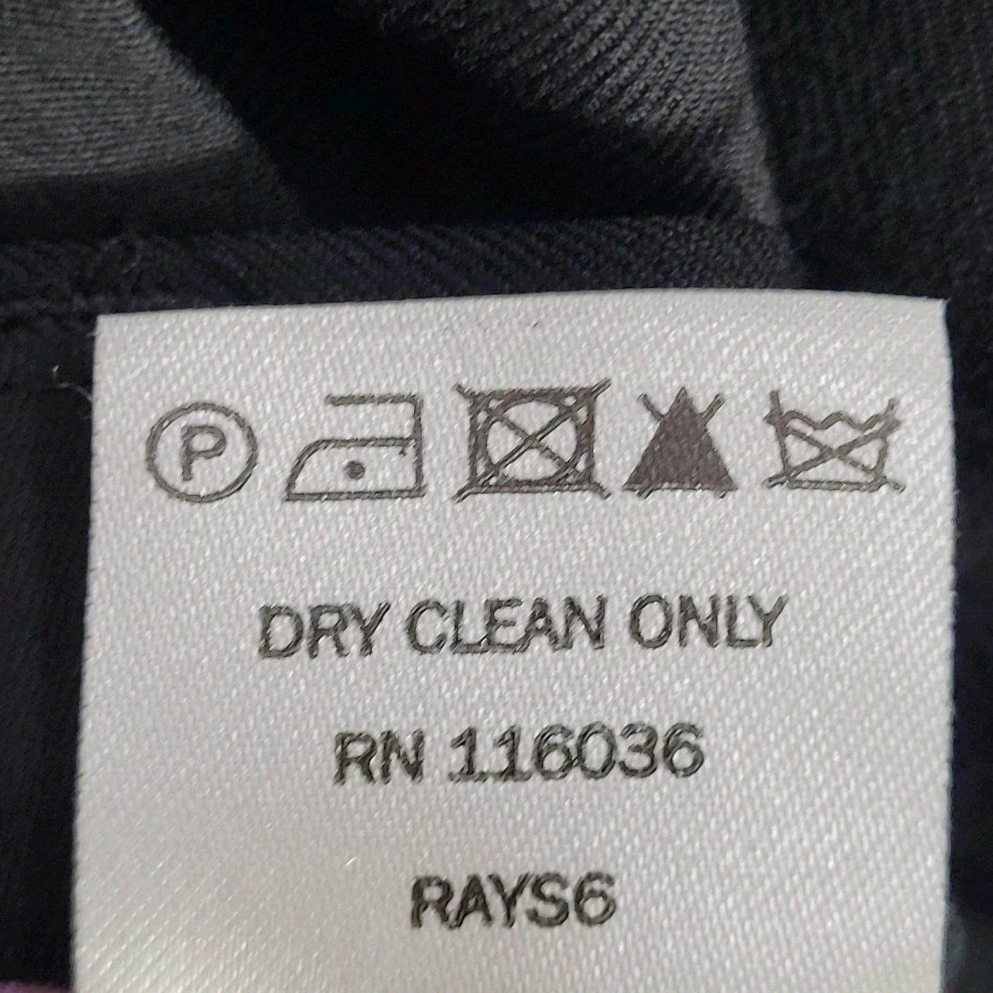 Charles Tyrwhitt Black 100% Wool Classic Fit Dress Pants Size 42R (42x32)