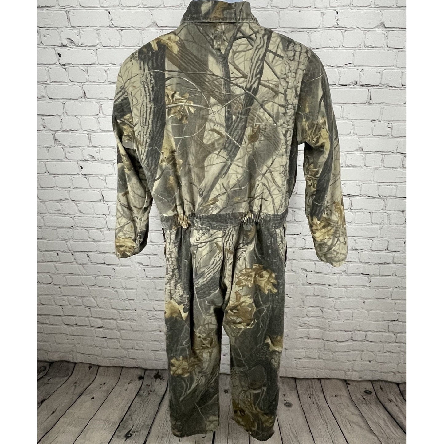 Walls Outdoors Camo Realtree Hardwoods Insulated Coveralls USA Youth Size 20