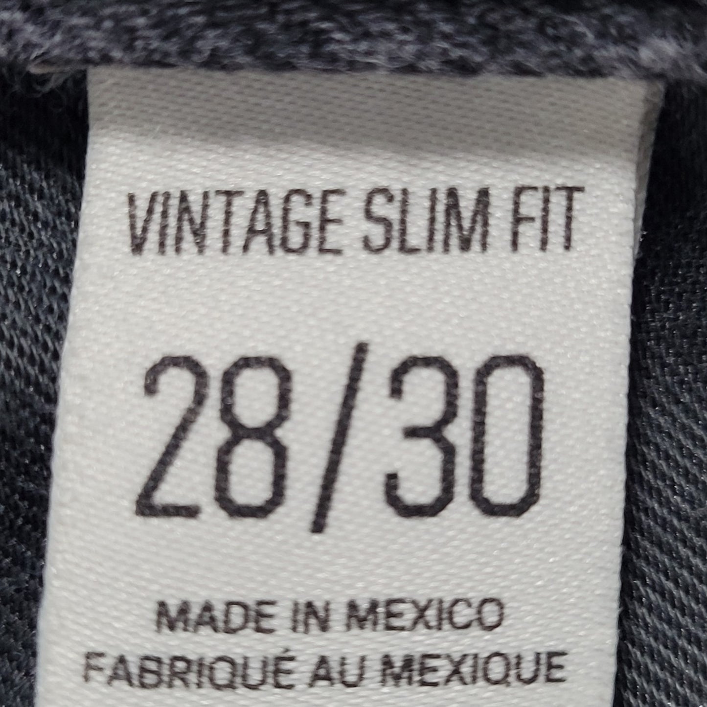 BDG Urban Outfitters Grey Black Denim Vintage Slim Fit Jeans Size 28/30 (28x28)