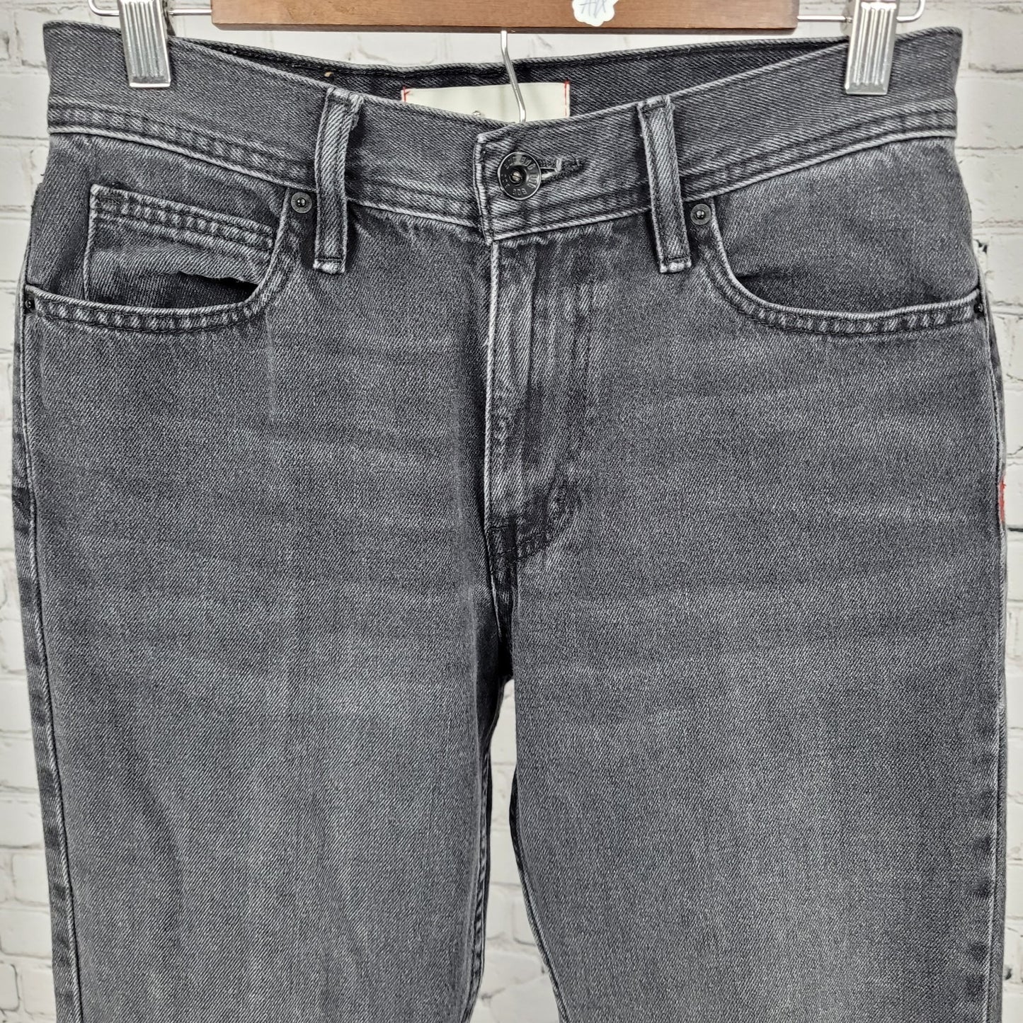 BDG Urban Outfitters Grey Black Denim Vintage Slim Fit Jeans Size 28/30 (28x28)
