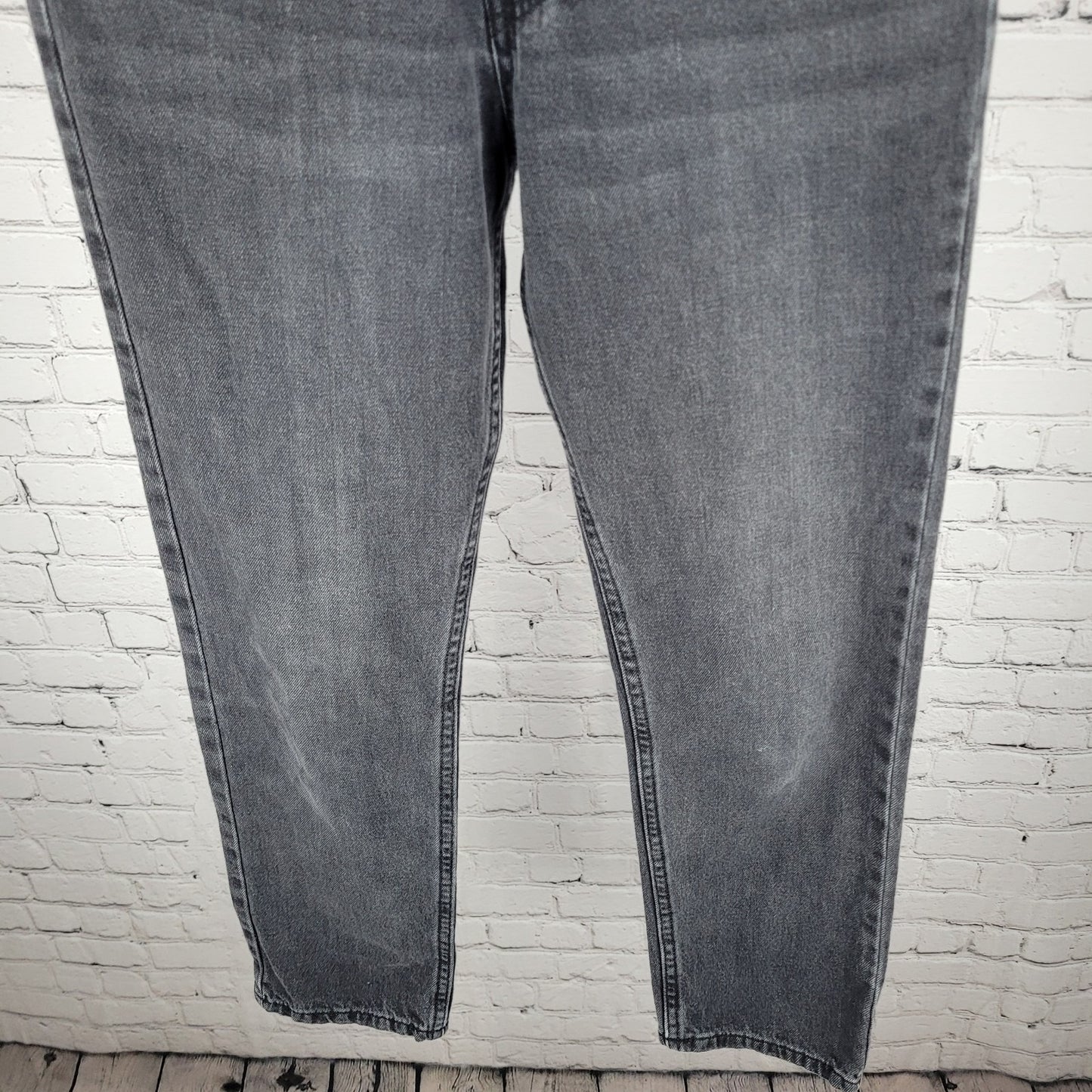BDG Urban Outfitters Grey Black Denim Vintage Slim Fit Jeans Size 28/30 (28x28)