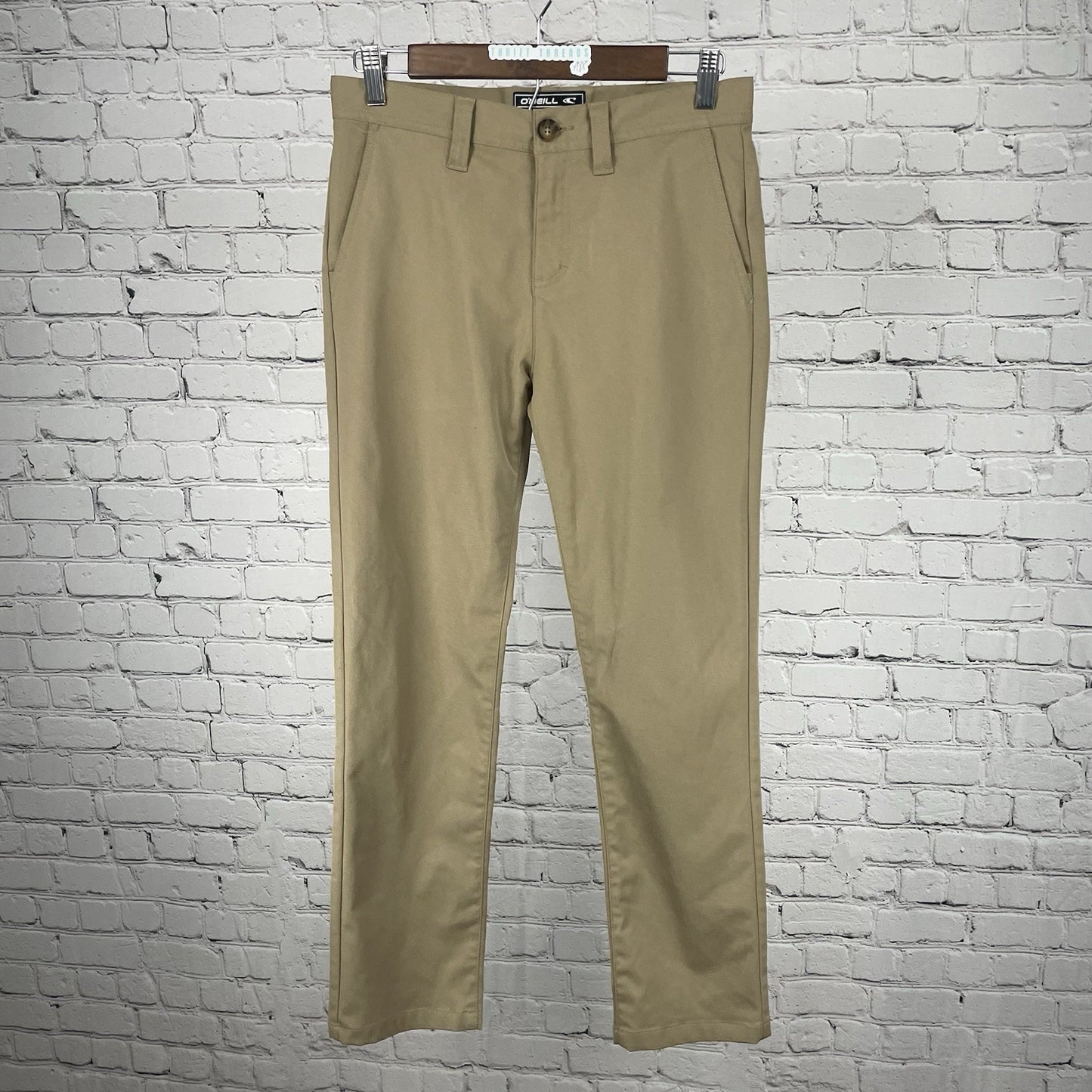 O’Neill Brown Modern Fit Hybrid Hyperdry Straight Chino Pants Size 29 (28x27.5)