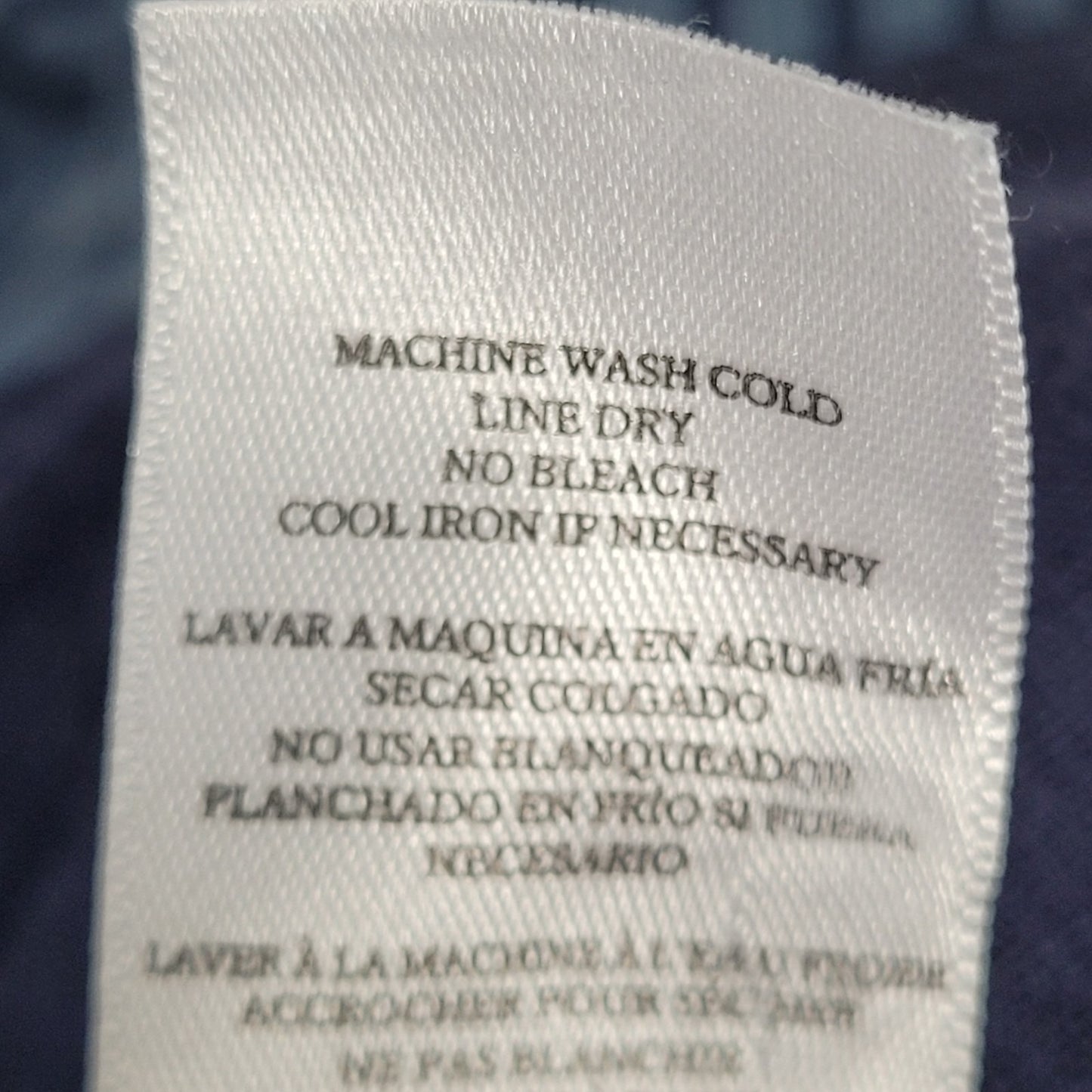 Rails Wishbone Blues Linen Blend Drawstring Shorts Size Small S (31x6)