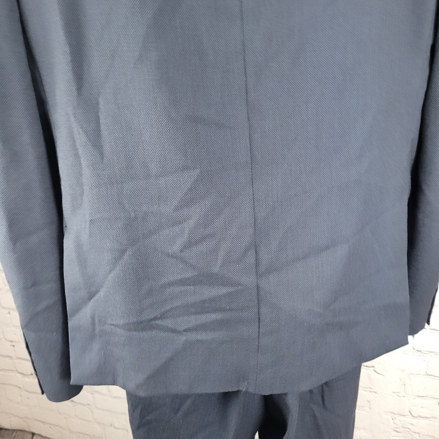 Artful Gentleman San Francisco By Design Navy 3 Piece Suit Blazer 42 Pants 36x31