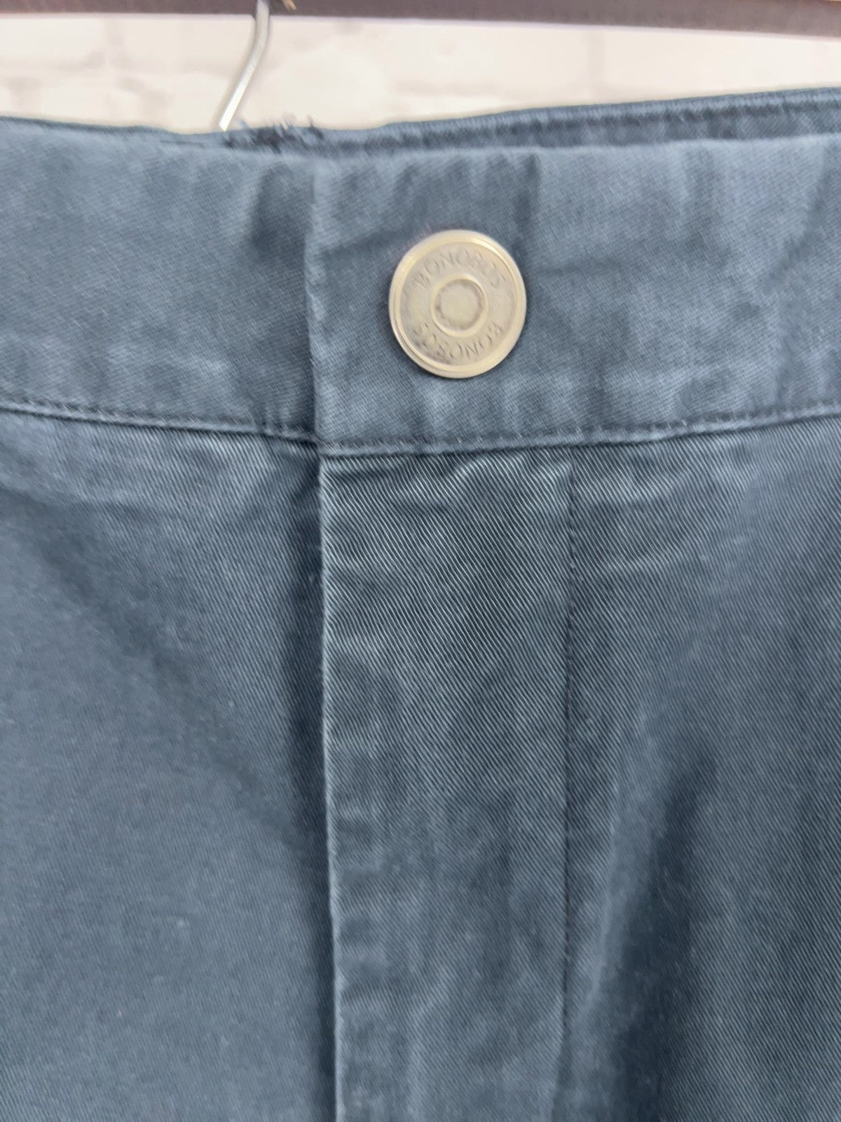 Bonobos Navy Chino Flat Front Athletic Fit Tapered Pants 36/32