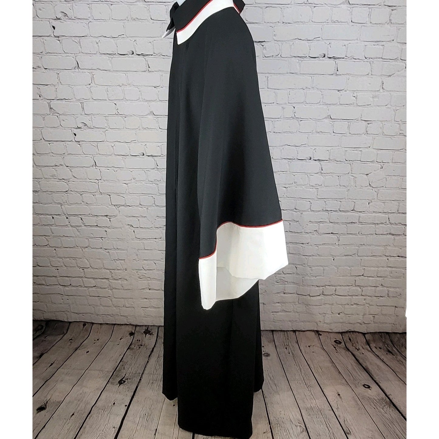 Abbott Hall Black Church Religious Clergy Vestment Knights Cloak Size Large L