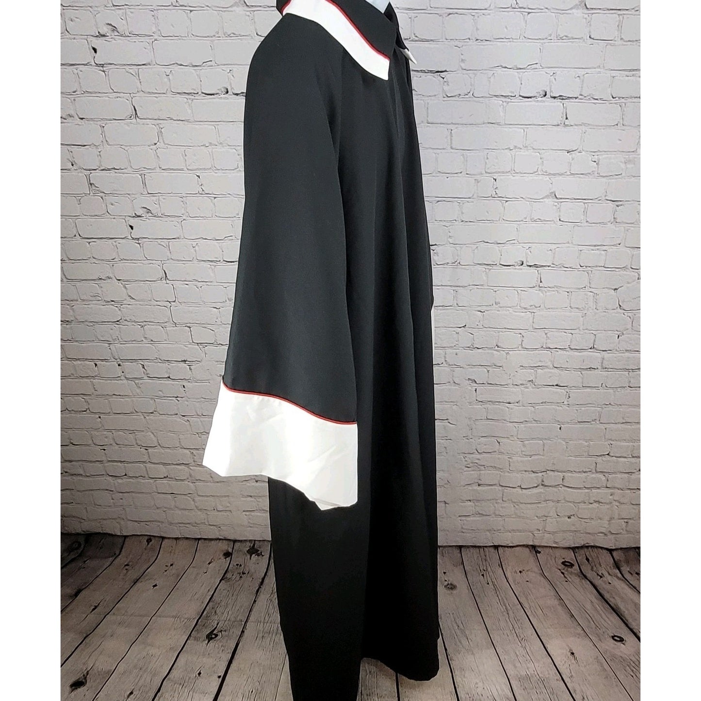 Abbott Hall Black Church Religious Clergy Vestment Knights Cloak Size Large L