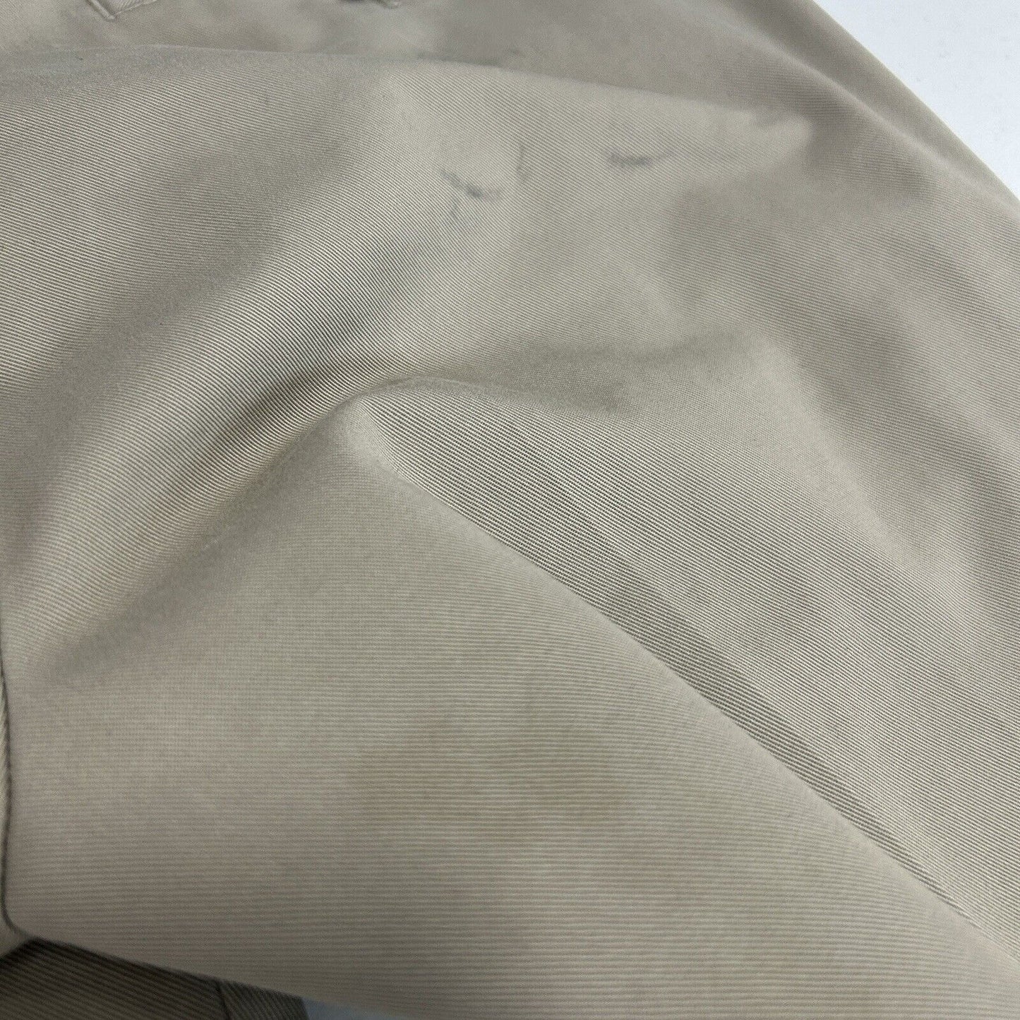 VTG Brooks Brothers Advantage Chino Clark Khaki Cotton Pants Size 34 (32X29.5)