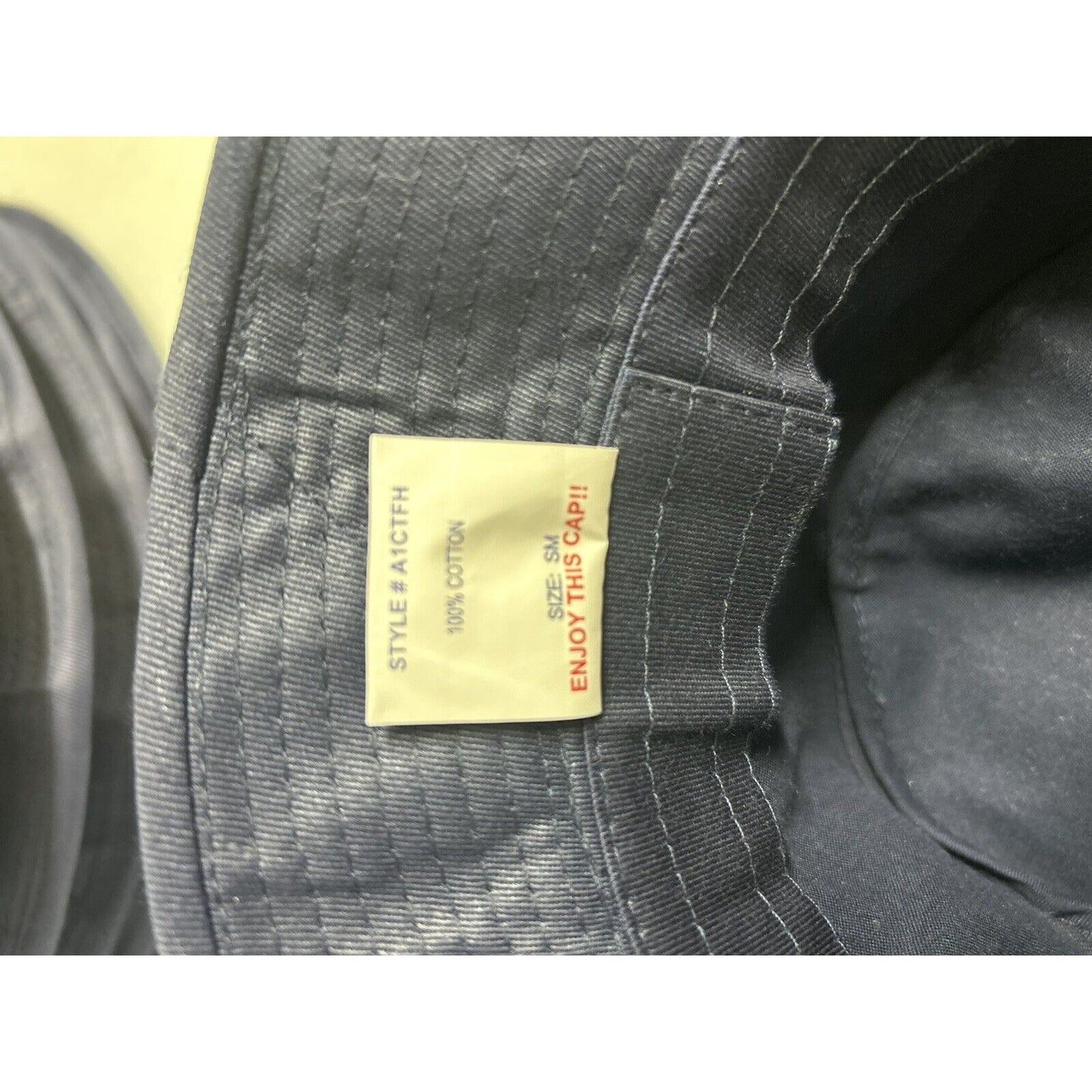 Dad Grass X Mark McNairy Whatever Wide Brim Blue Bucket Otto Cap Hat Size Small