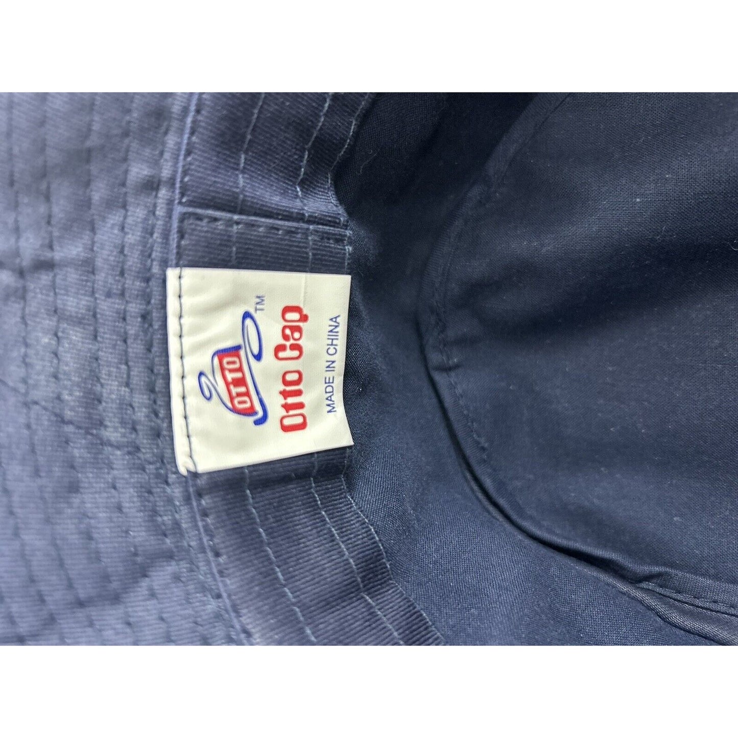 Dad Grass X Mark McNairy Whatever Wide Brim Blue Bucket Otto Cap Hat Size Small