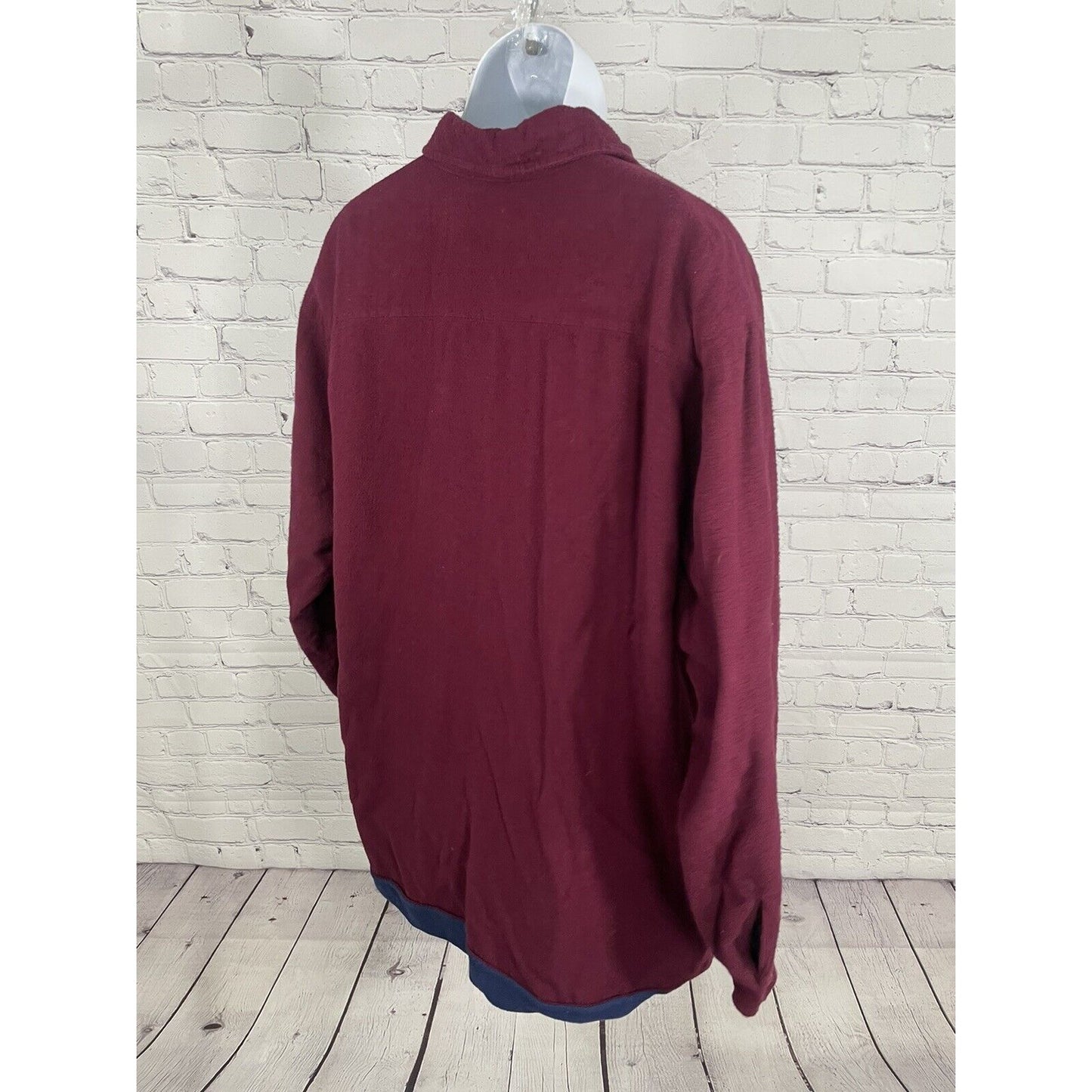 VTG Haband’s Ice House Men’s Lined Long Sleeve Button Up Size XL Extra Large