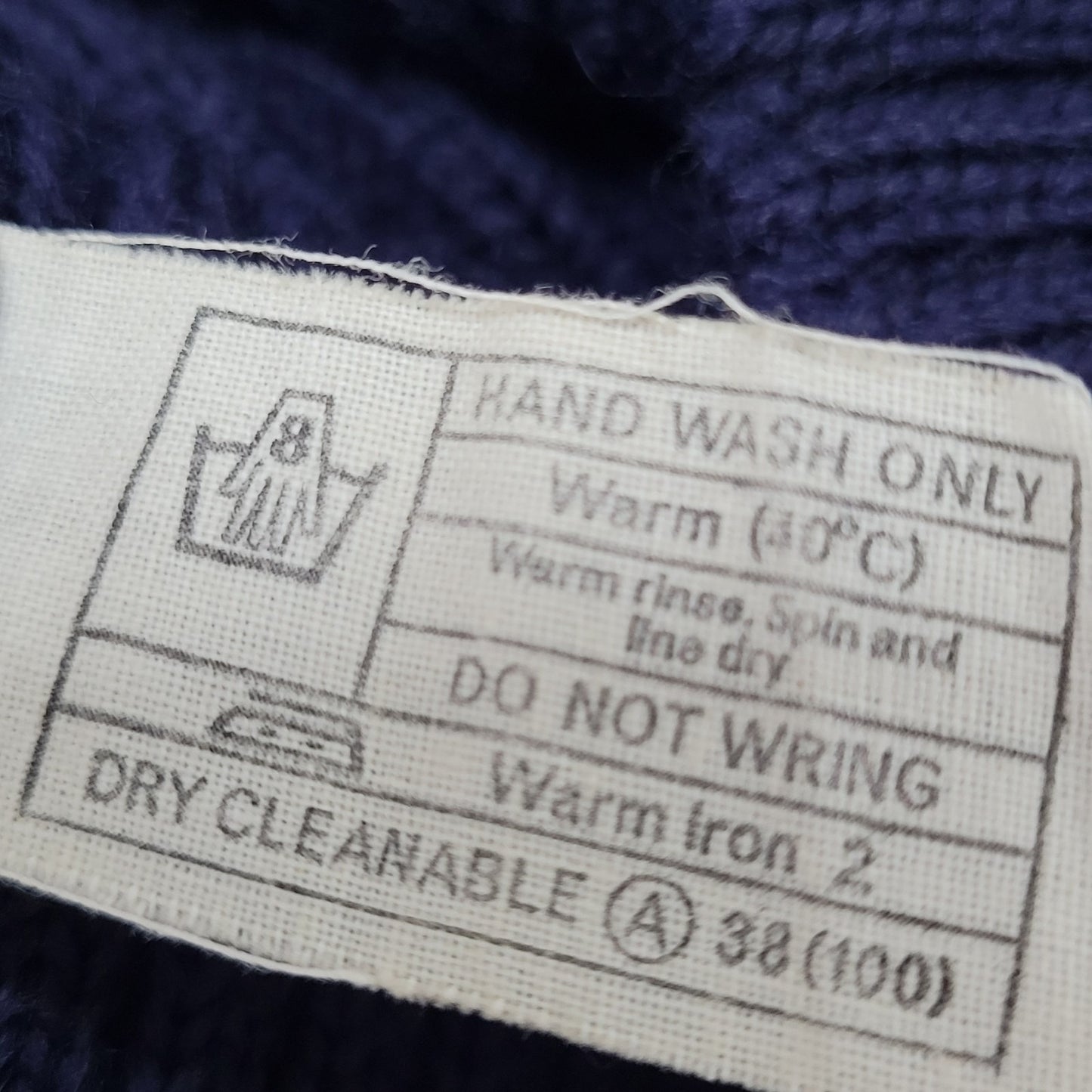 USMC Marine Corp Navy 100% Wool Jersey Heavy Patches Pullover Sweater Size 5