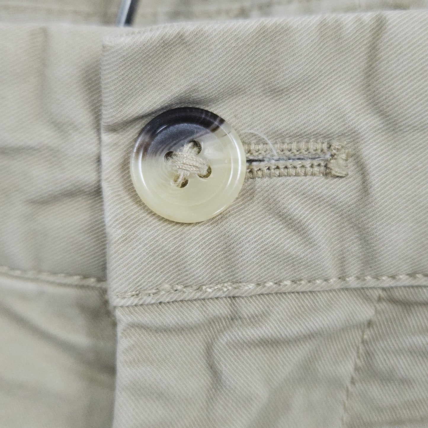Bonobos Tan Cotton Blend Straight Leg Lightweight Casual Chino Pants 35x32