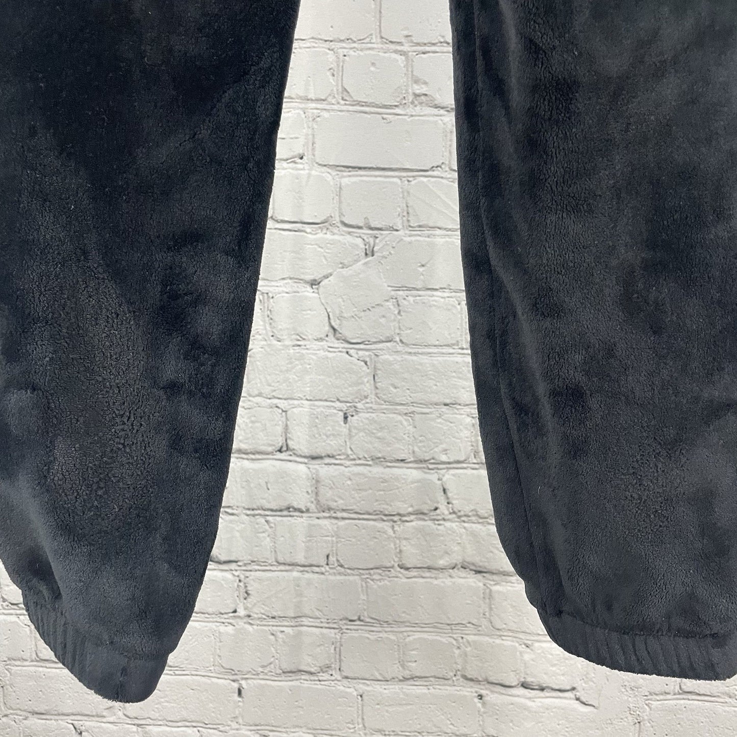 Athleta Black Double Cozy Karma Jogger Soft Plush Sweatpants Size XS (27x26)