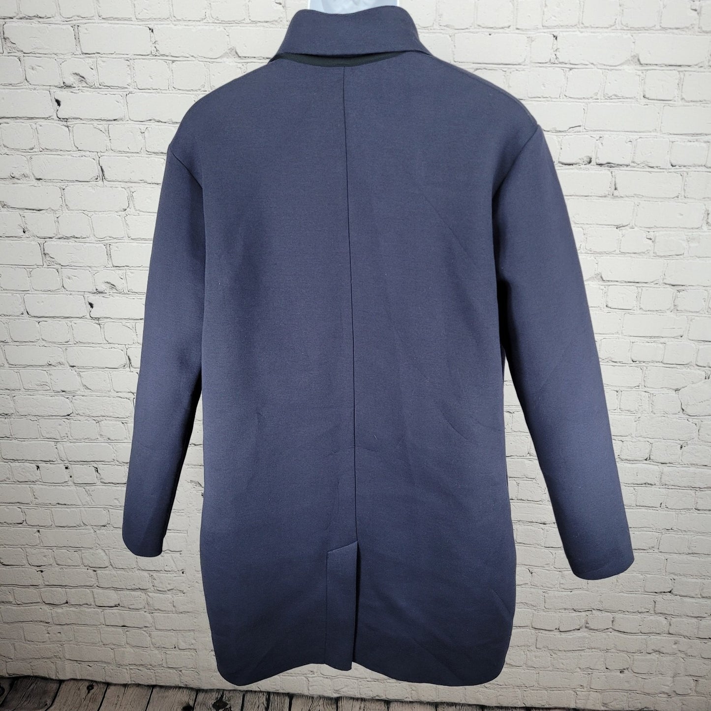 NWT Major Threads Blue Maston Short Coat Lightweight Raw Cut USA Made Size XL