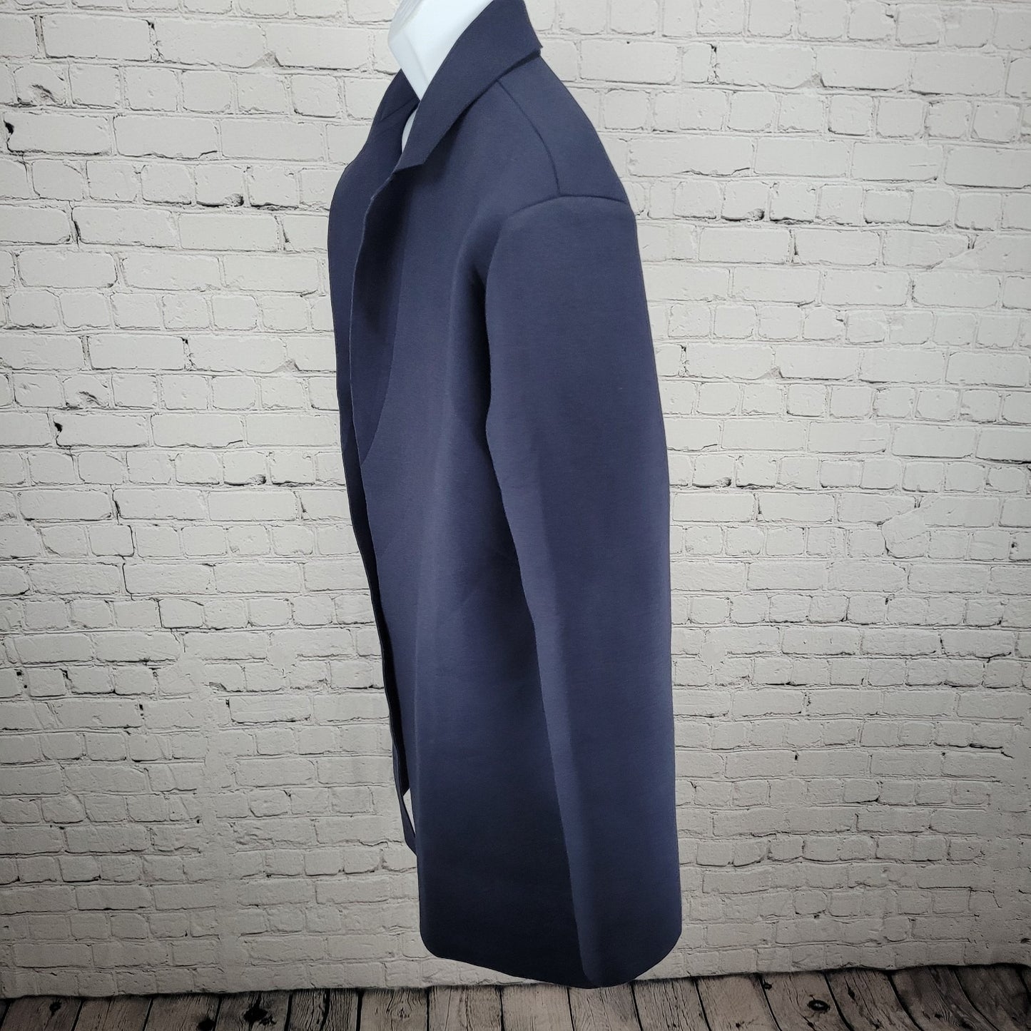NWT Major Threads Blue Maston Short Coat Lightweight Raw Cut USA Made Size XL