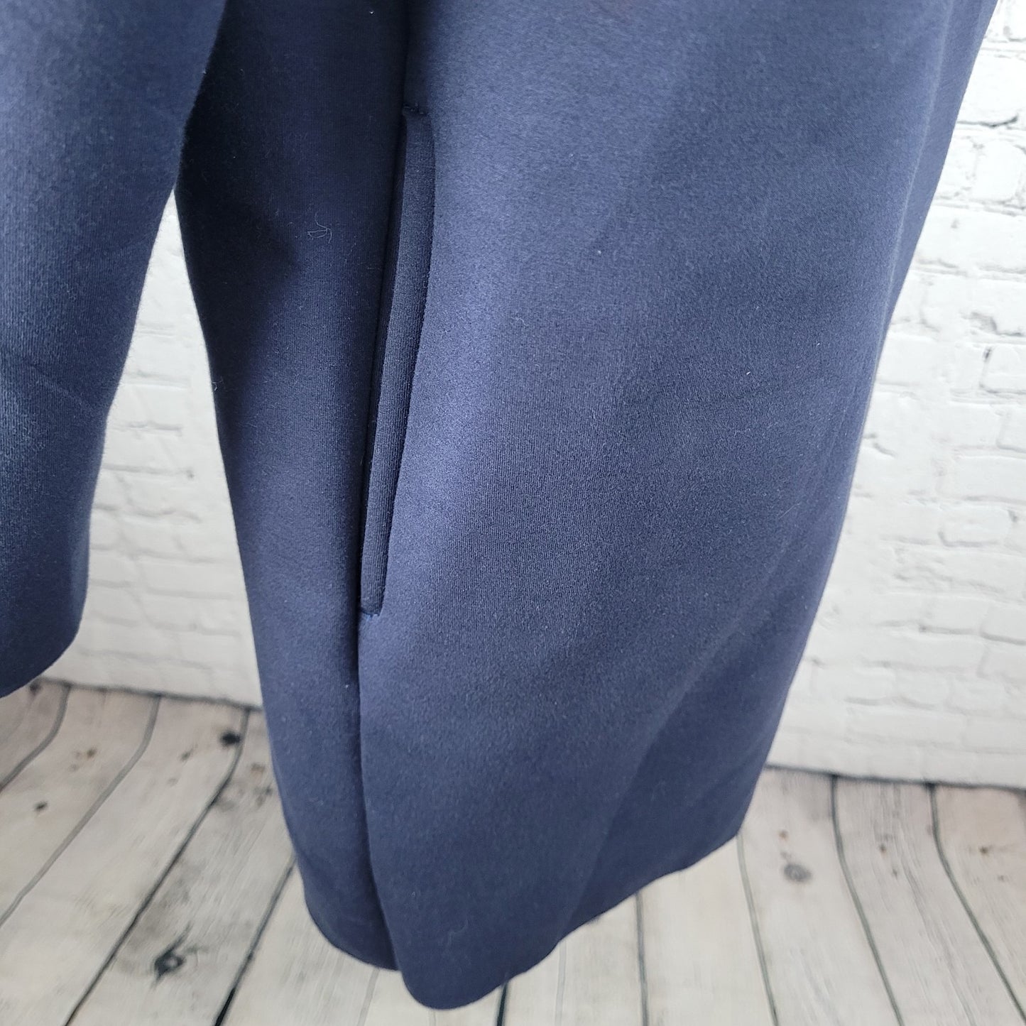 NWT Major Threads Blue Maston Short Coat Lightweight Raw Cut USA Made Size XL