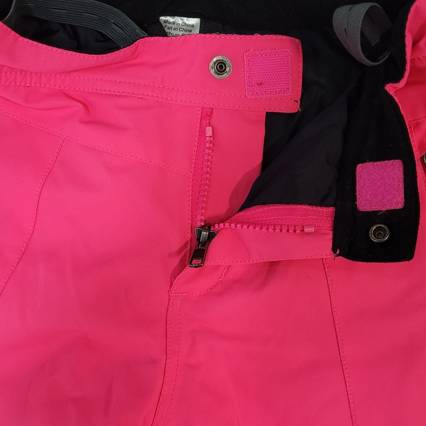 Obermeyer Pink Extended Wear System Adjustable Waist Snow Ski Pants Size M 10-12