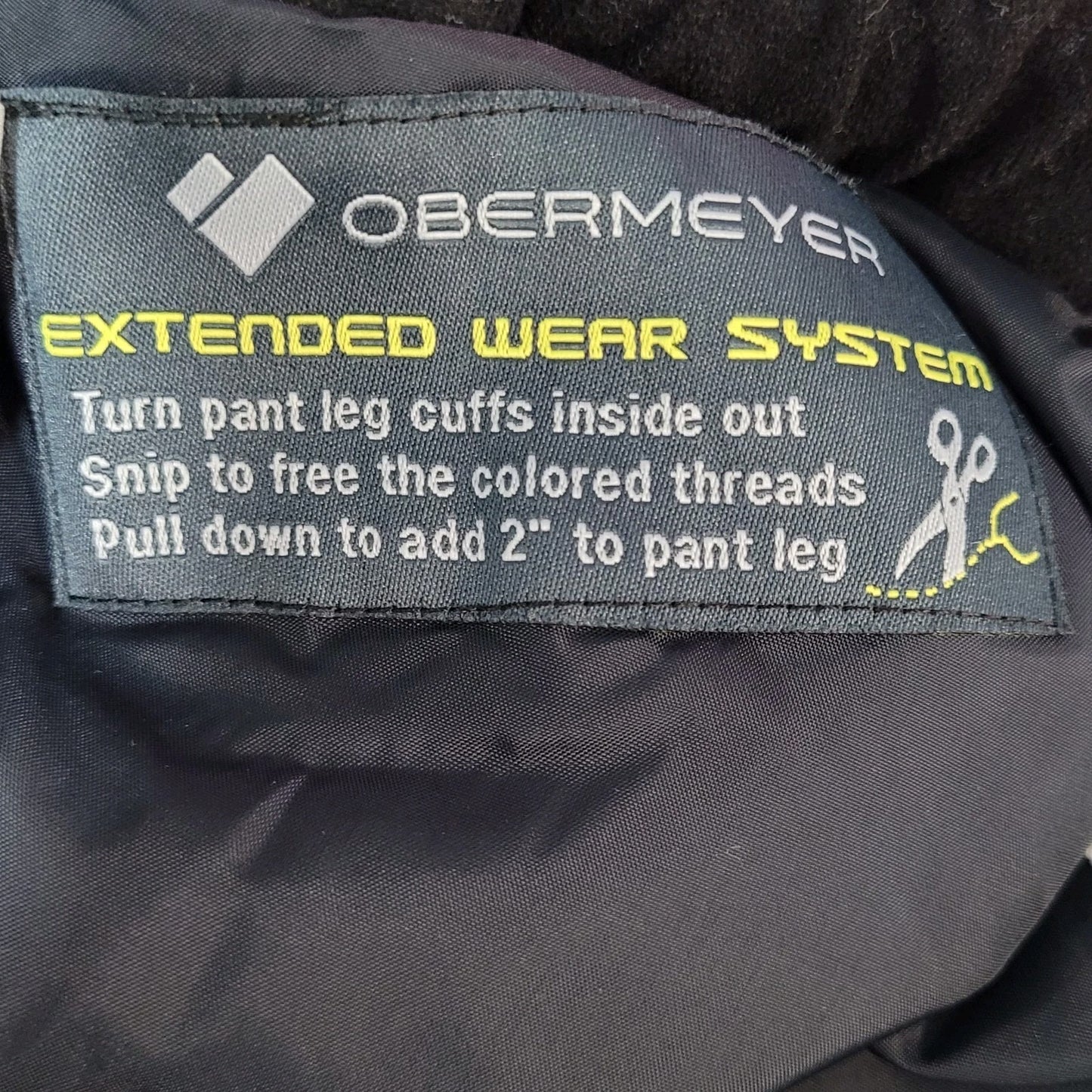 Obermeyer Pink Extended Wear System Adjustable Waist Snow Ski Pants Size M 10-12
