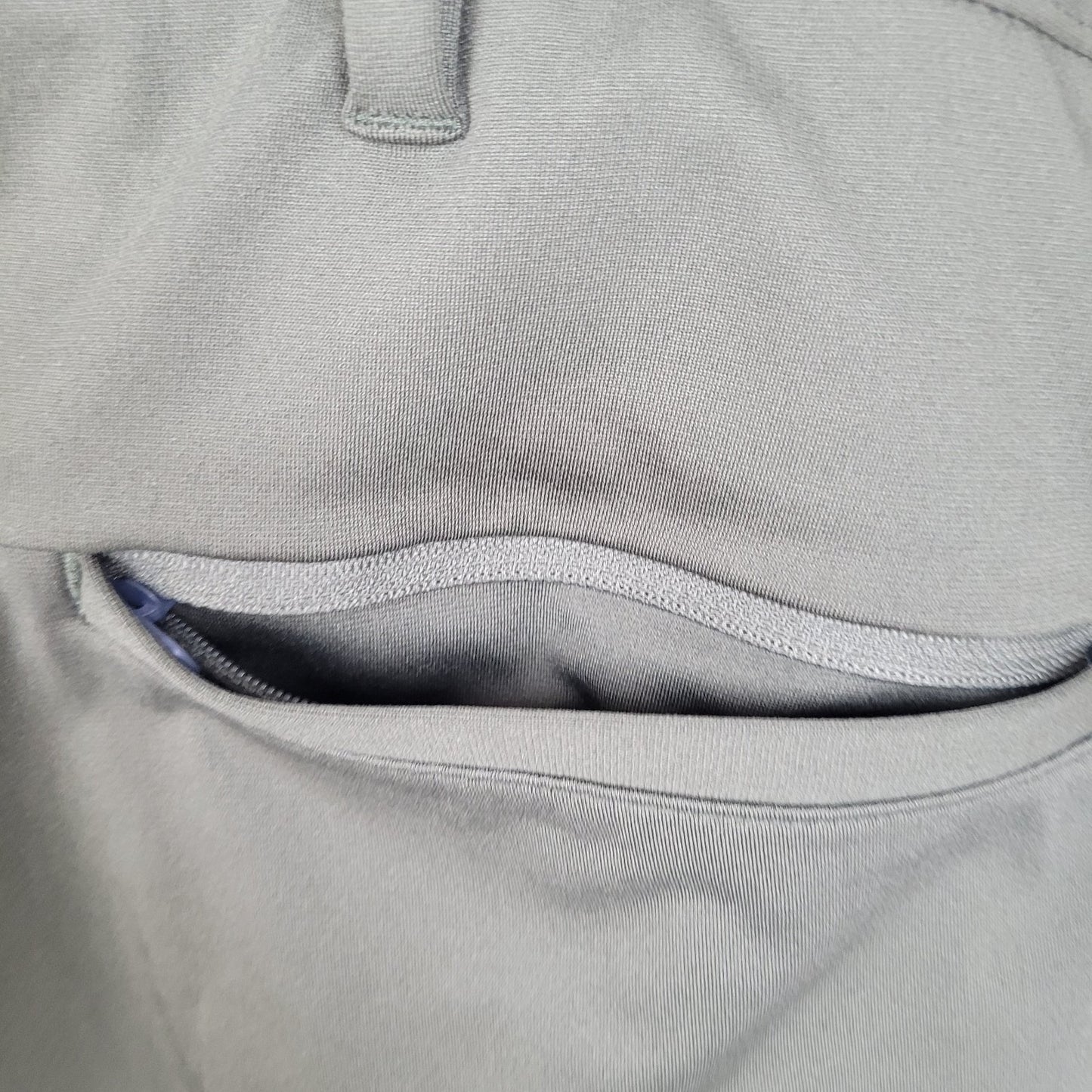Lands' End Green Stretch Straight Leg Zip Pockets Pants Size 48T (48x31.5)