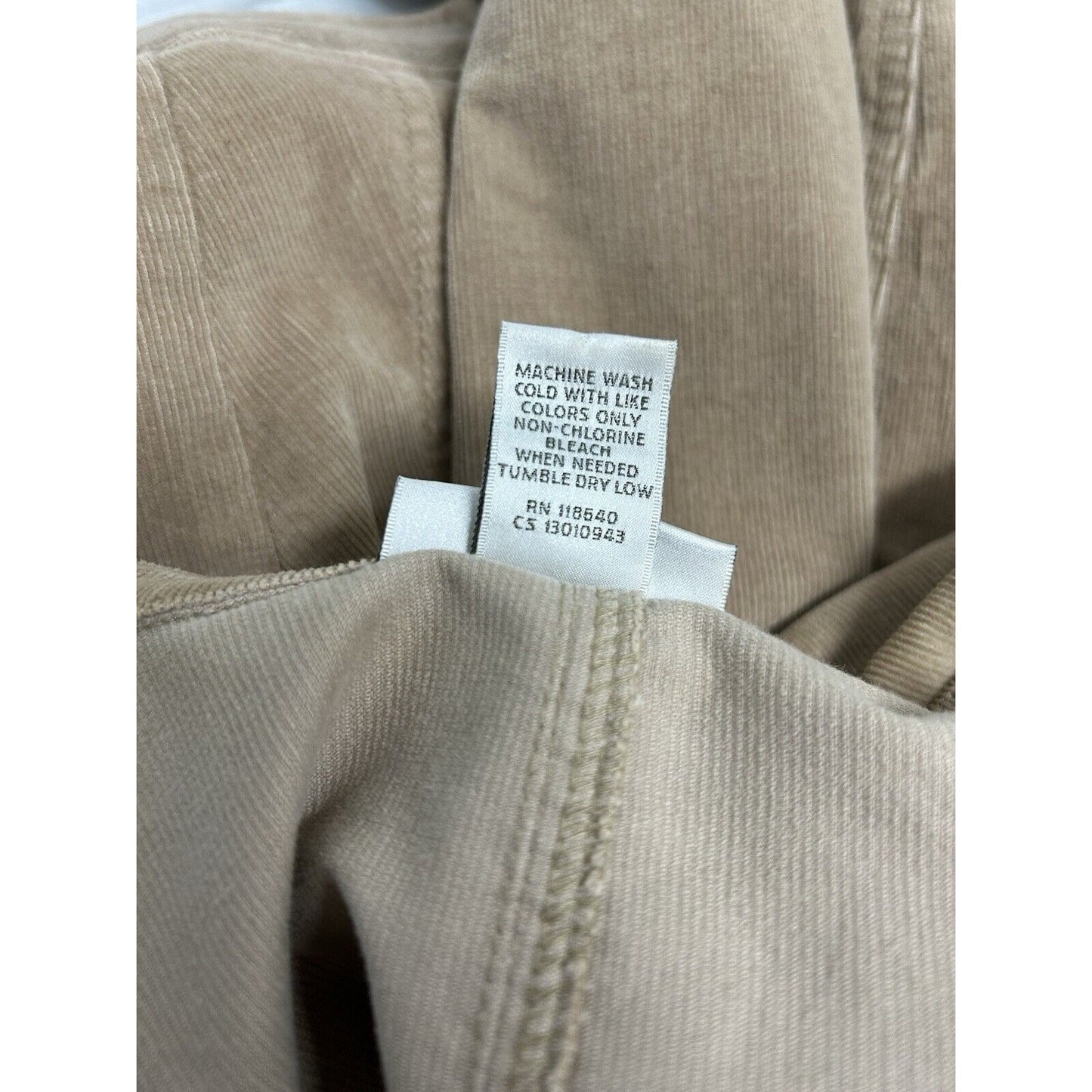 Petite Sophisticate Two Piece Brown Corduroy Women’s Suit Blazer PM Pants 12P