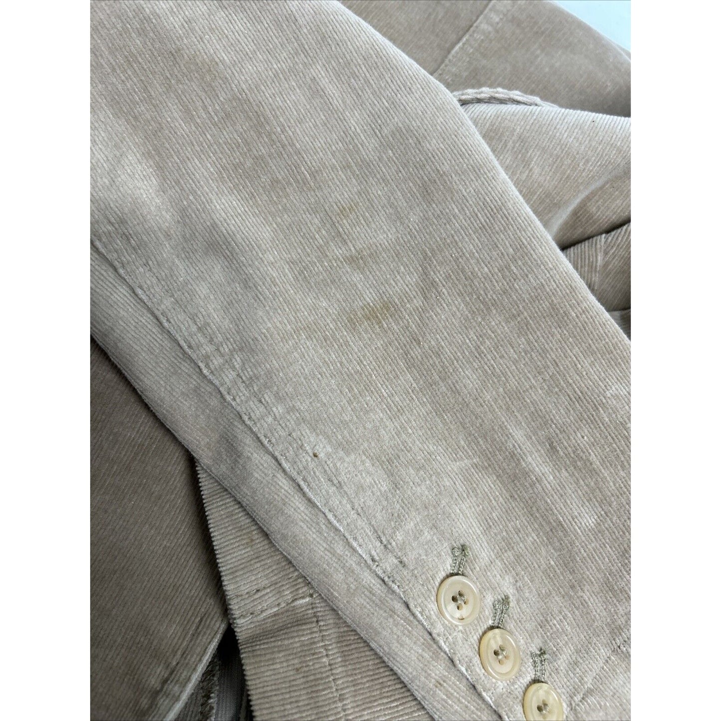 Petite Sophisticate Two Piece Brown Corduroy Women’s Suit Blazer PM Pants 12P