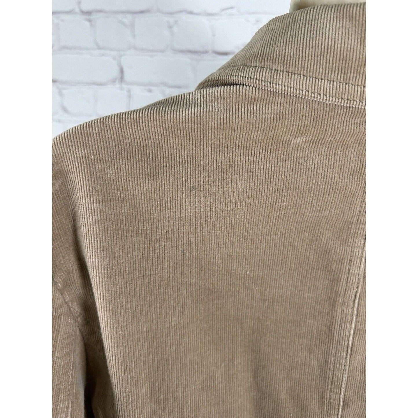 Petite Sophisticate Two Piece Brown Corduroy Women’s Suit Blazer PM Pants 12P