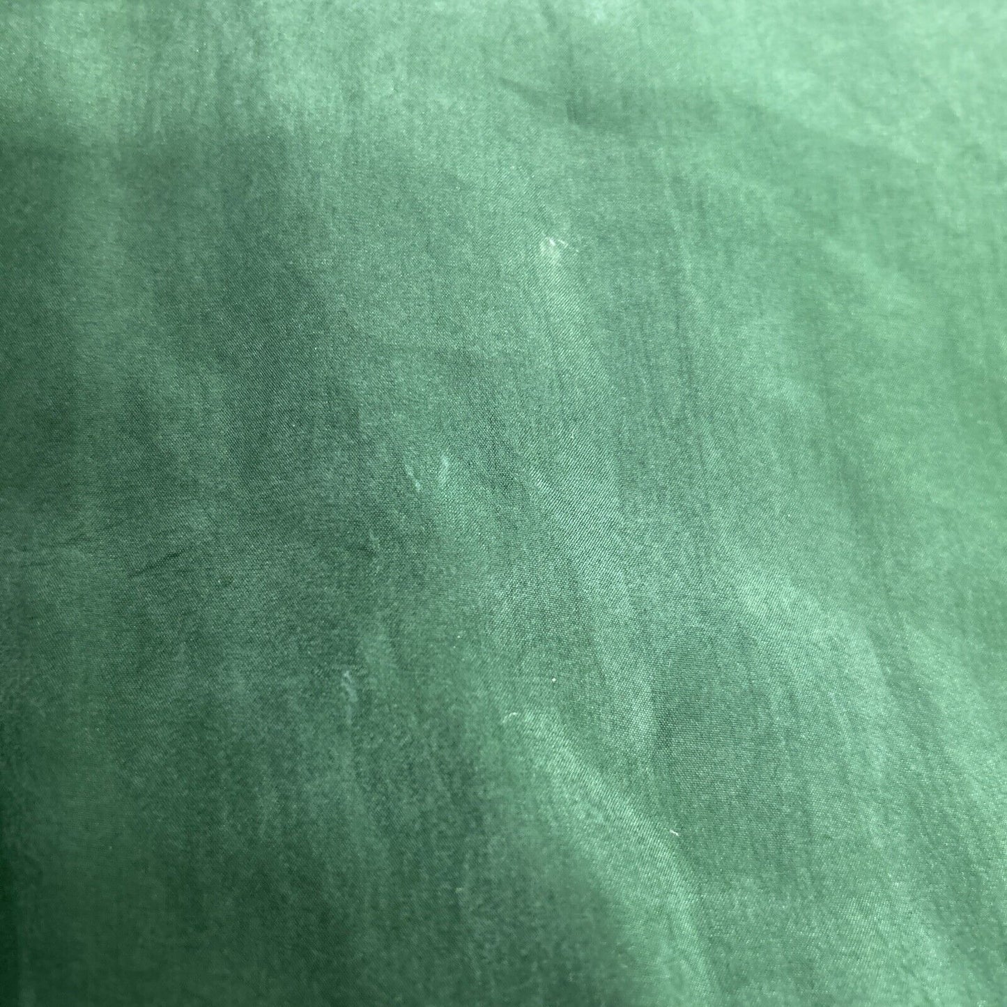 VTG Papell Too 100% Silk Green Short Sleeve Shoulder Pad Back Buttons Dress 12