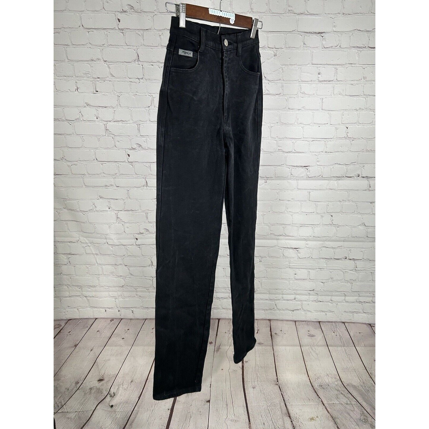 VTG Roper Black Denim High Rise Straight Leg Women’s Western Jeans 5 (23 x 35)