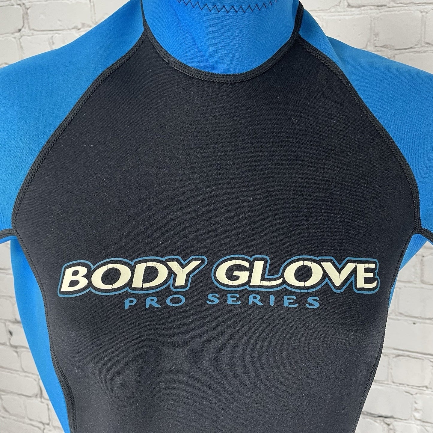Body Glove Black & Blue 3.2mm Zipped Back Shorty Dive Spring Wetsuit Size 7
