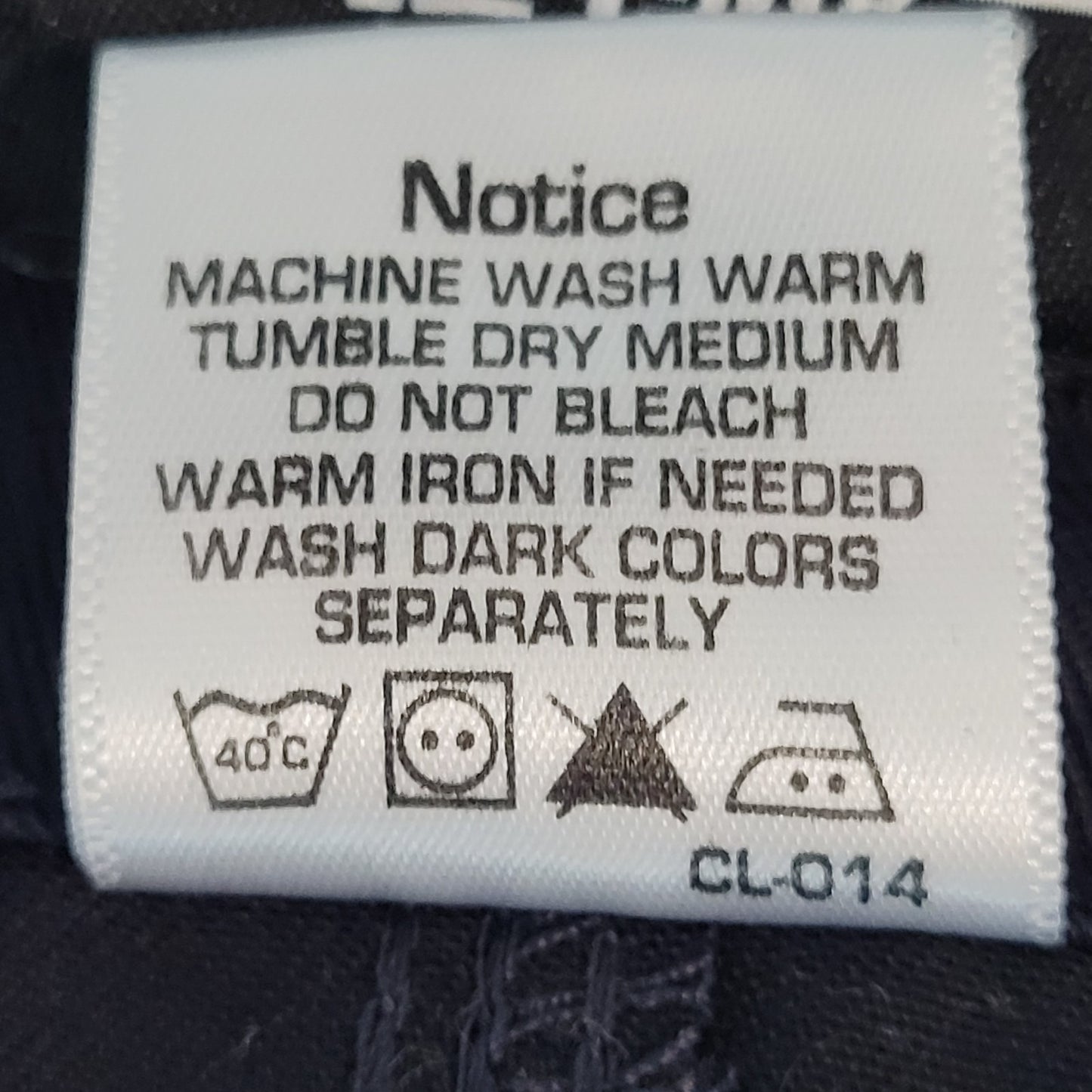 Key Dark Navy Cotton Blend Workwear Uniform Long Sleeve Coveralls Size 2XLR
