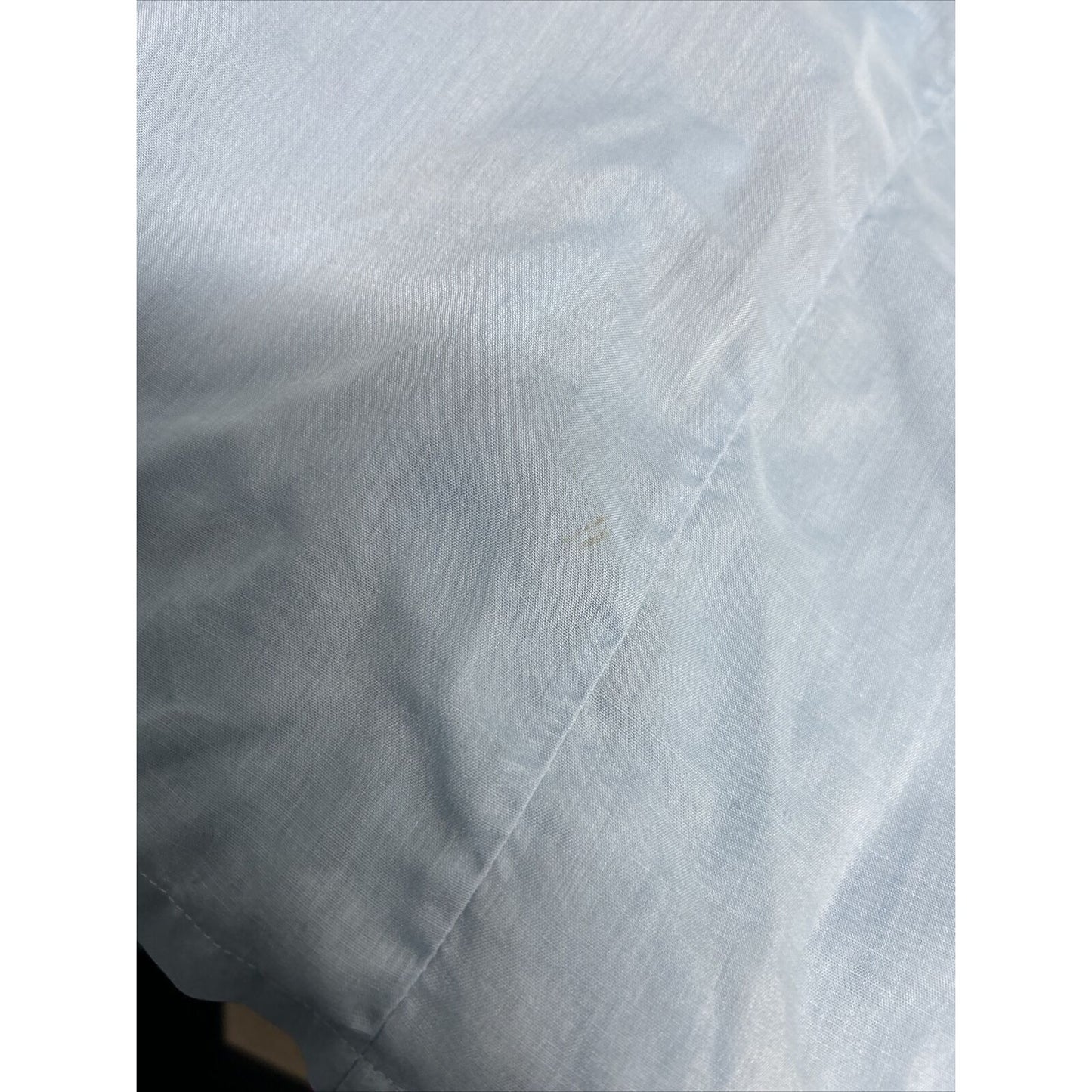 VTG Towncraft JCPenneys Penn-Prest Blue Long Sleeve Button Up Sleep Shirt Men’s M